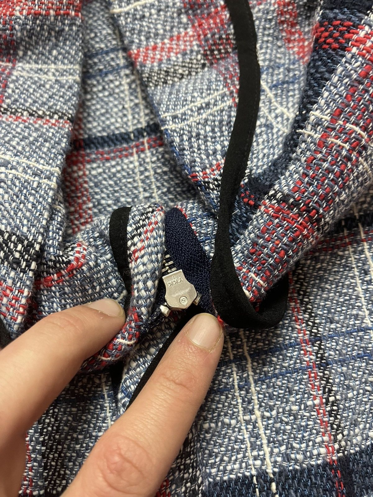 Japanese Brand Vladimir Karaleev avant garde CDG style tweed blazer Size M / US 6-8 / IT 42-44 - 8 Thumbnail