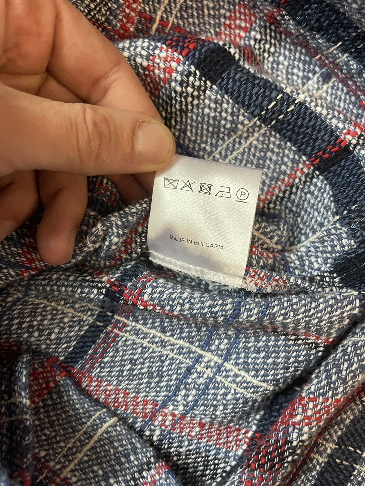 Japanese Brand Vladimir Karaleev avant garde CDG style tweed blazer Size M / US 6-8 / IT 42-44 - 6 Thumbnail
