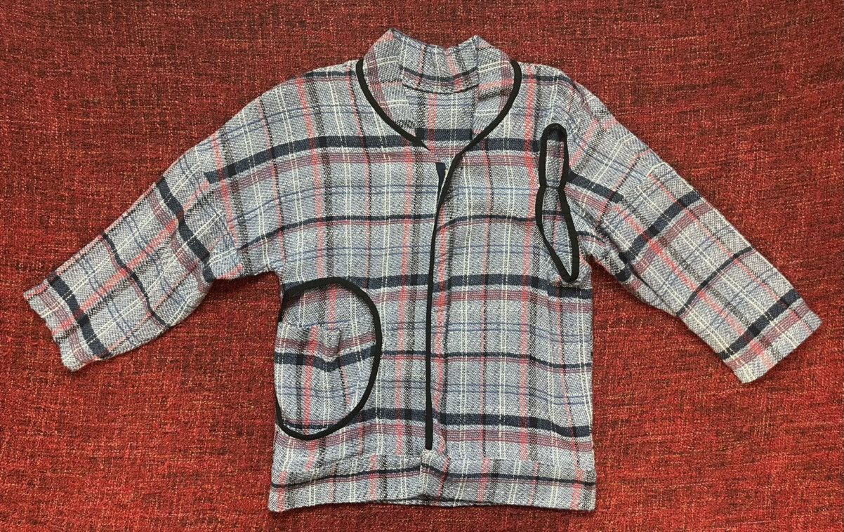 Japanese Brand Vladimir Karaleev avant garde CDG style tweed blazer Size M / US 6-8 / IT 42-44 - 1 Thumbnail