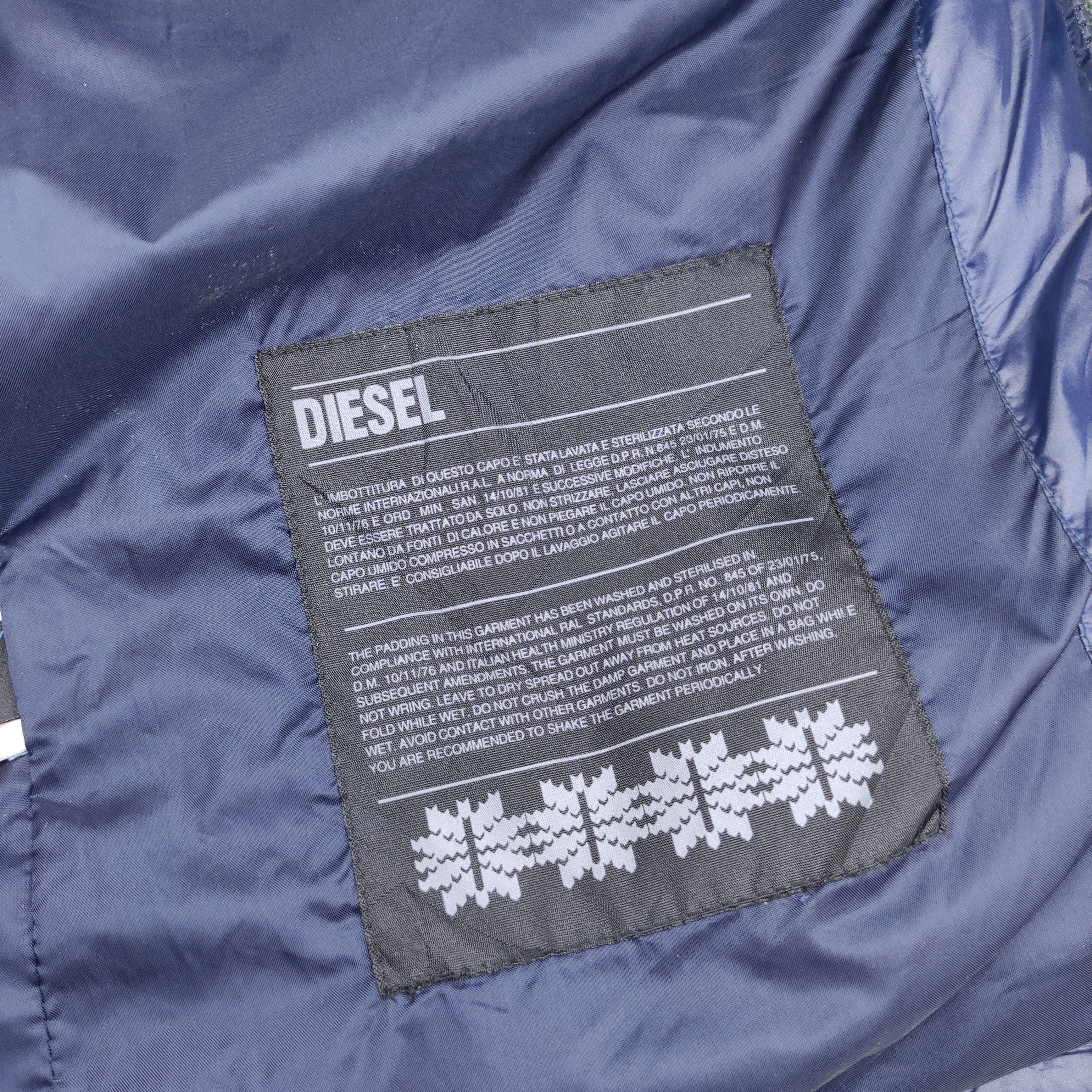 Diesel Diesel Vintage Puffer down jacket Size US S / EU 44-46 / 1 - 11 Thumbnail