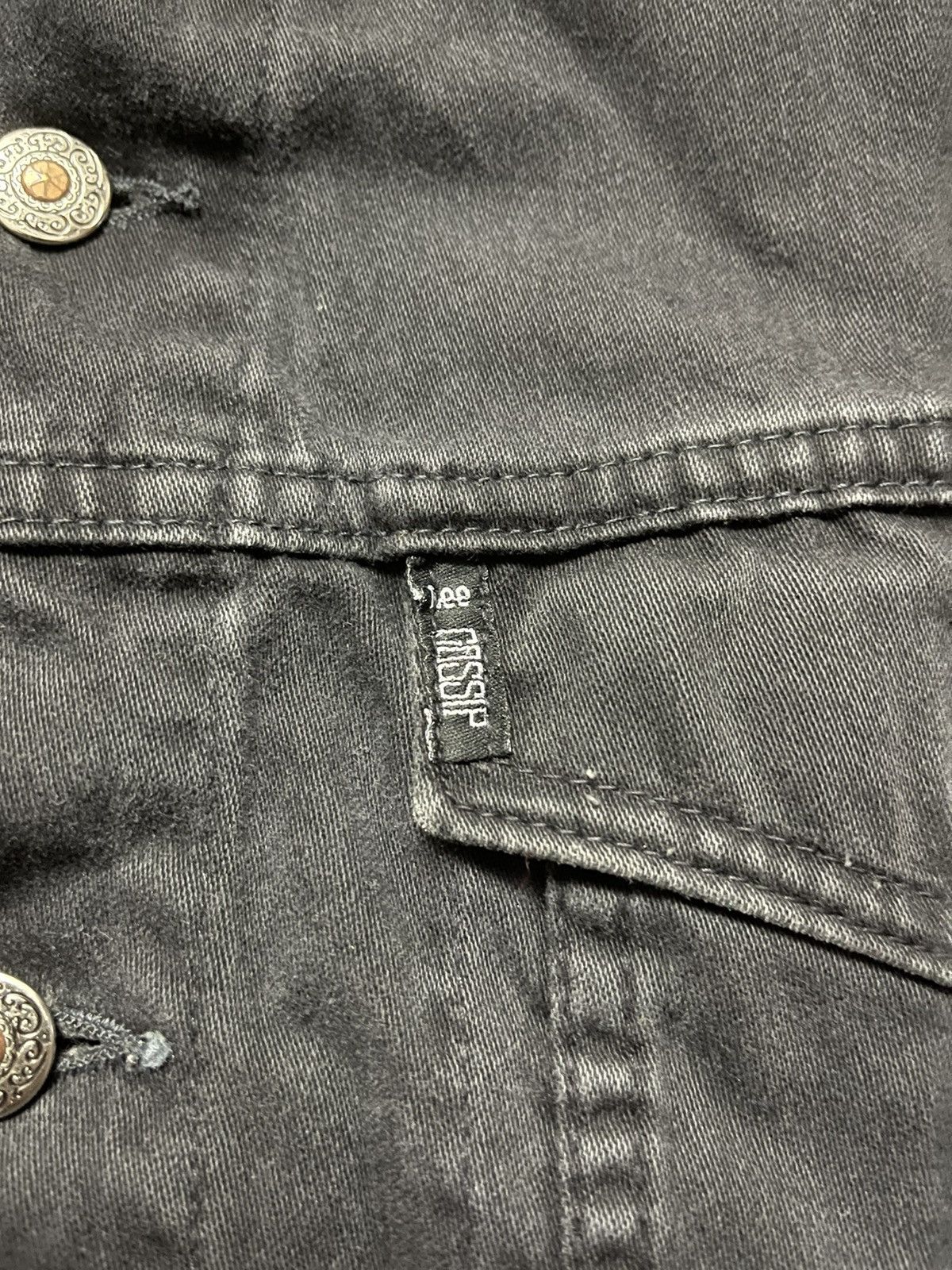 Designer × Lee × Vintage Lee Gossip 1989 vintage denim jacket Size M / US 6-8 / IT 42-44 - 3 Thumbnail
