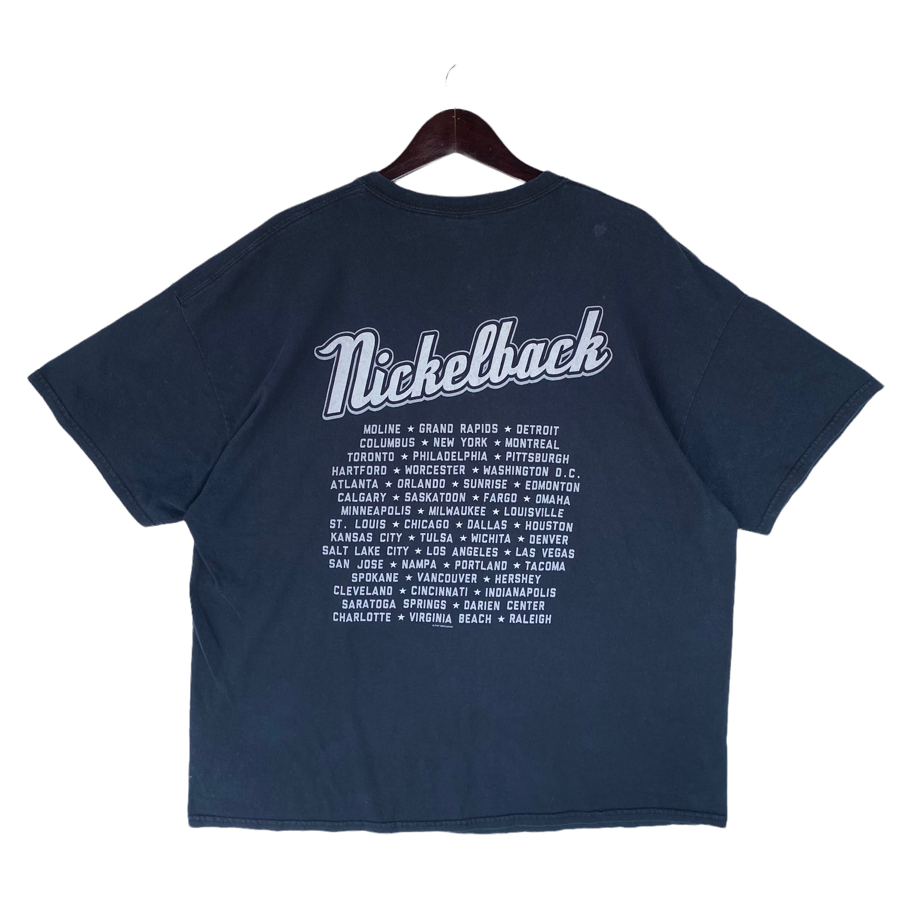 Tour Tee NICKELBACK hard rock band here and now tour 2012 shirt Size US XXL / EU 58 / 5 - 2 Preview