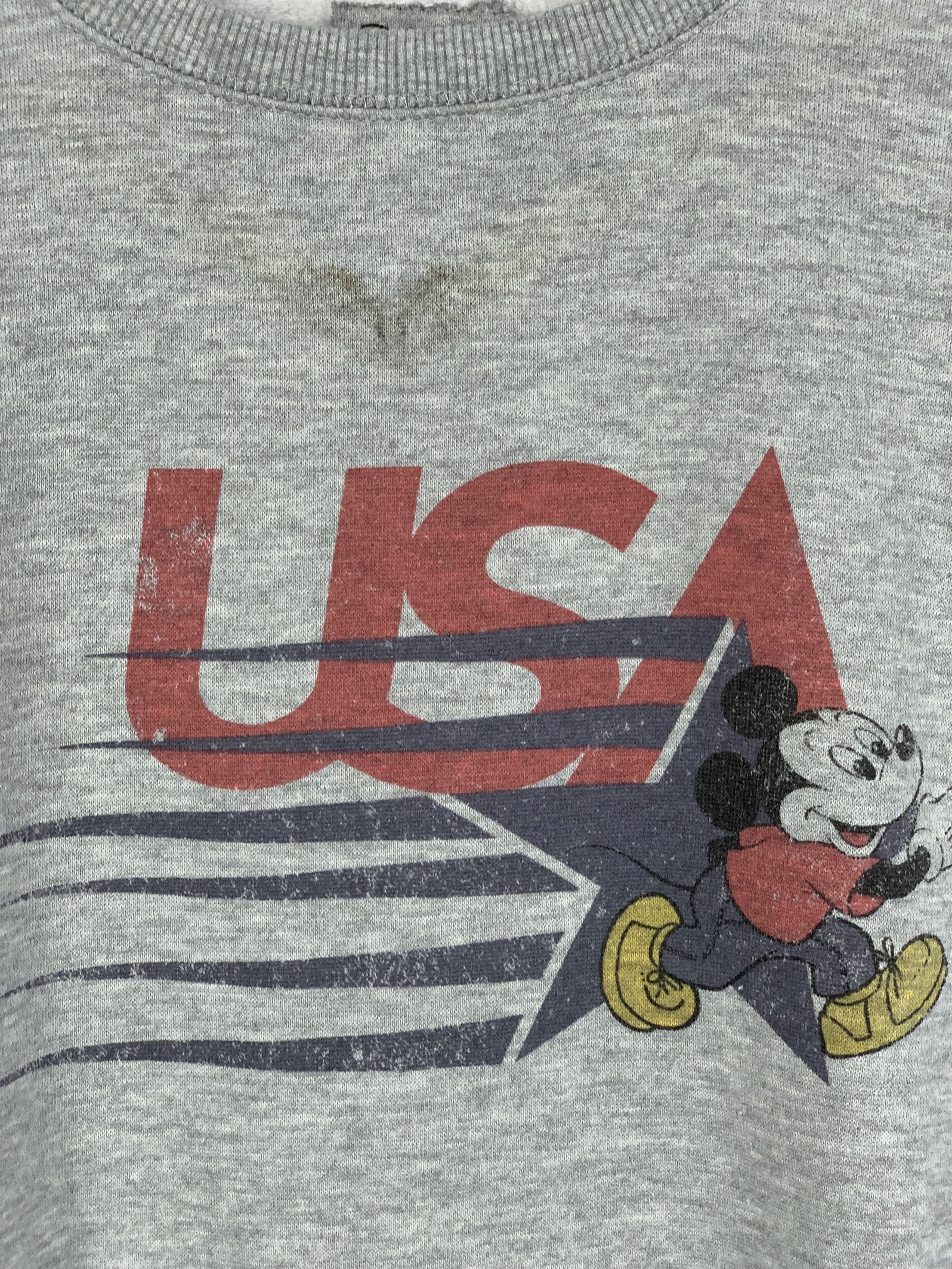 Disney × Mickey Mouse × Vintage Vintage Mickey Mouse Disney Sweatshirt Size US XS / EU 42 / 0 - 6 Thumbnail