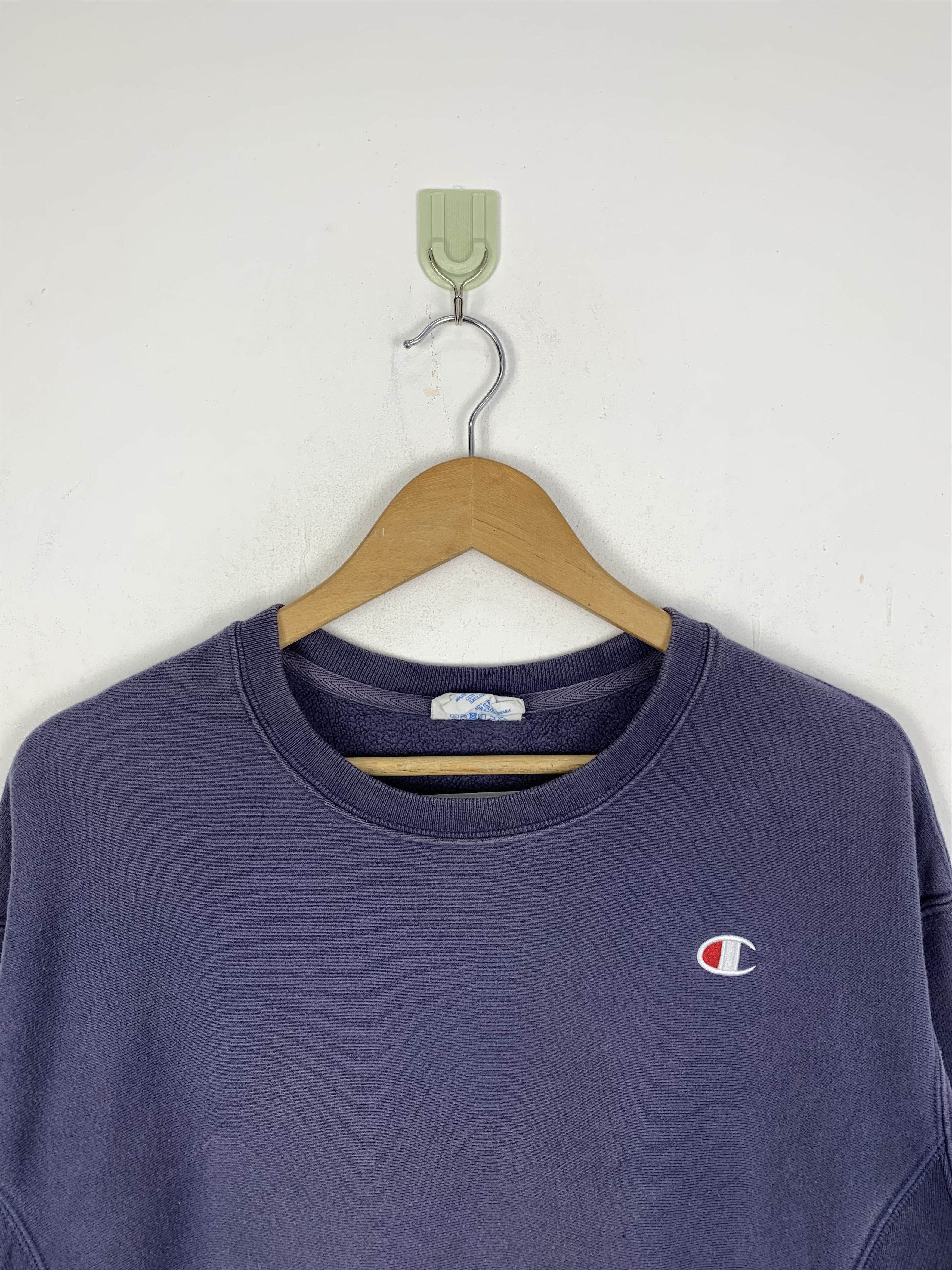 Champion × Vintage Vintage Champion Small Logo Reverse Weave Sweatshirt Size US S / EU 44-46 / 1 - 2 Thumbnail