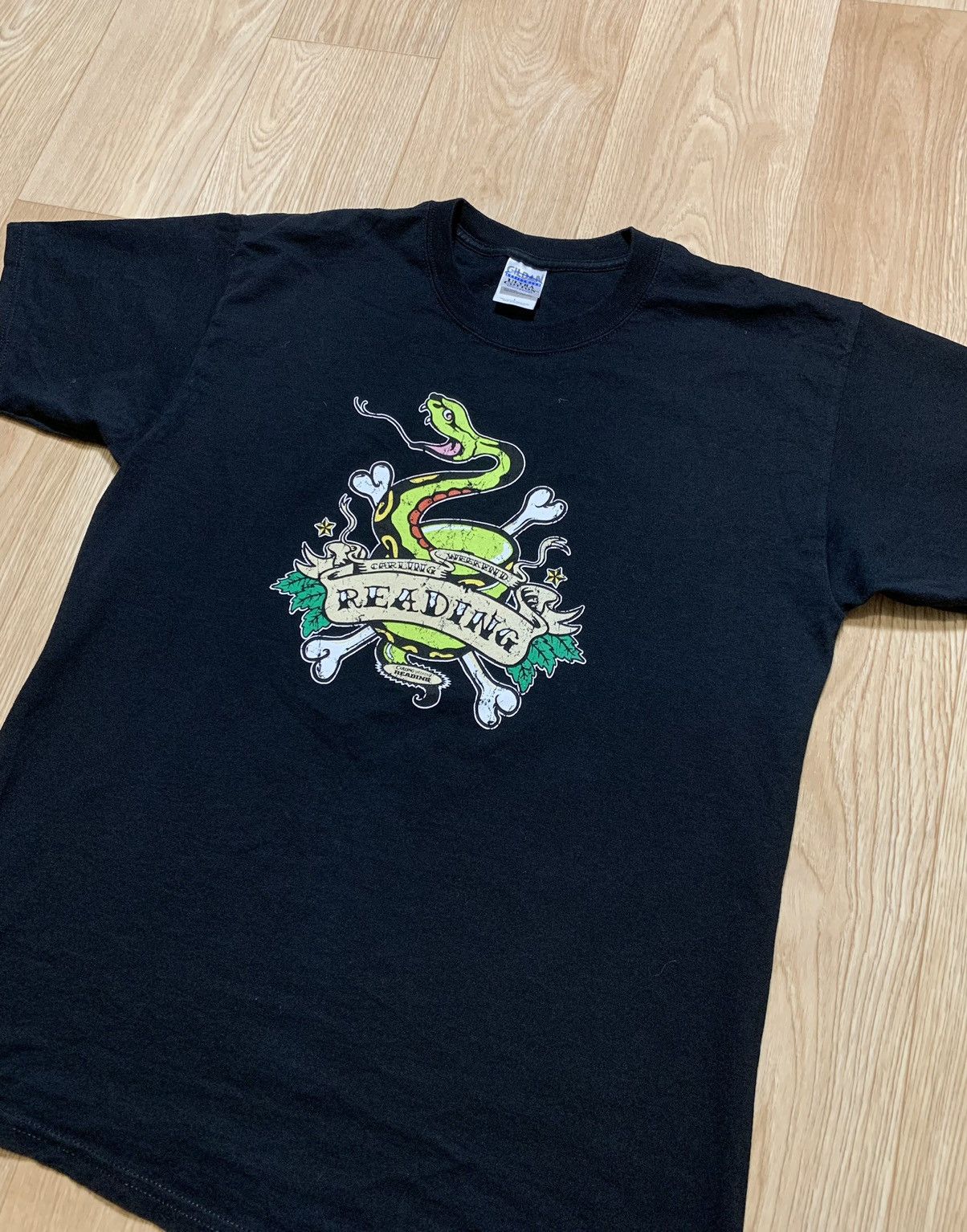 Band Tees Carling Weekend Reading 2005 T-Shirt Foo Fighters Iron Size US L / EU 52-54 / 3 - 2 Thumbnail