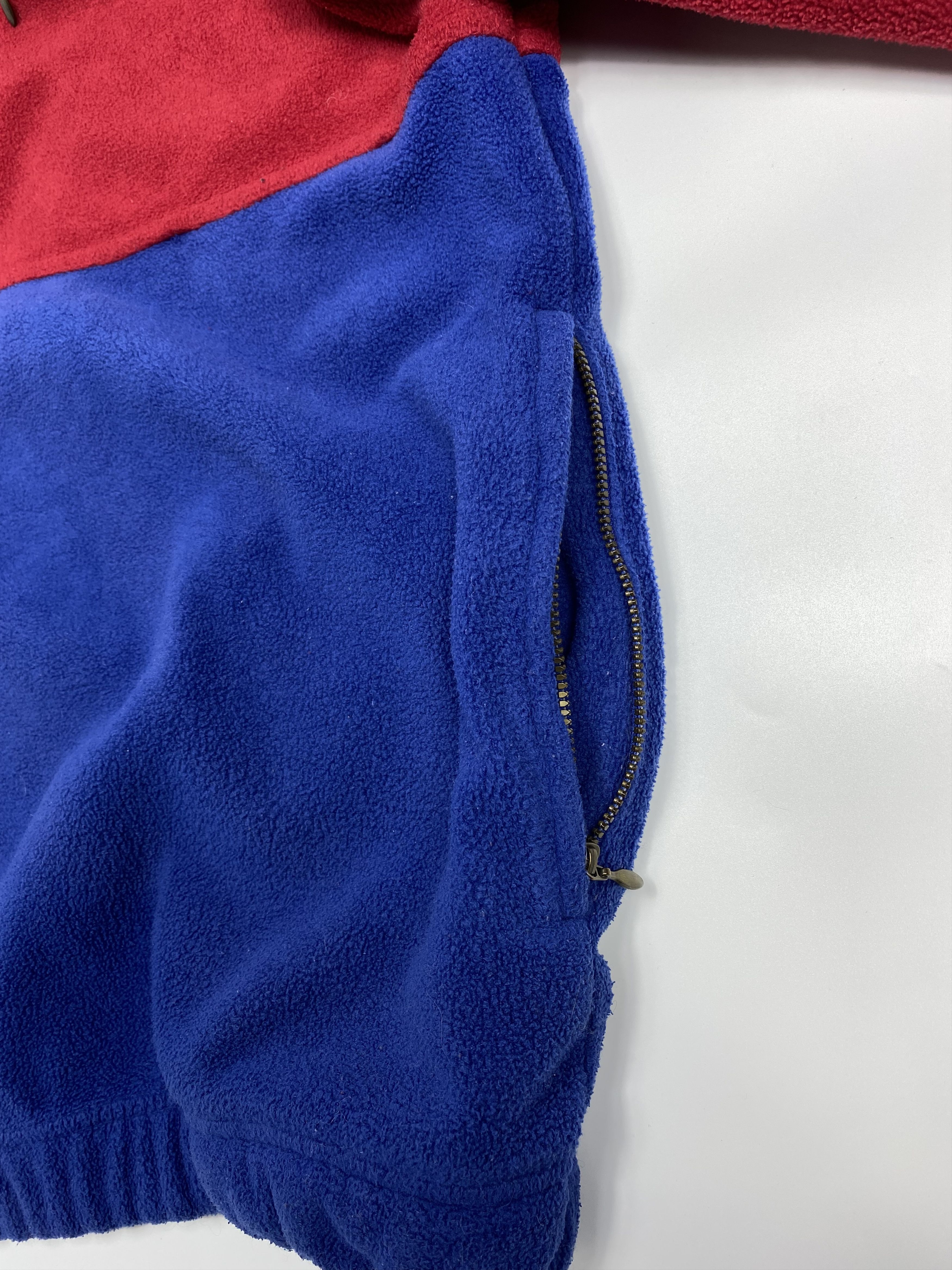 Adidas × Vintage Adidas 90s Vintage Quarter Zip Fleece Pullover Jacket Size US M / EU 48-50 / 2 - 6 Thumbnail