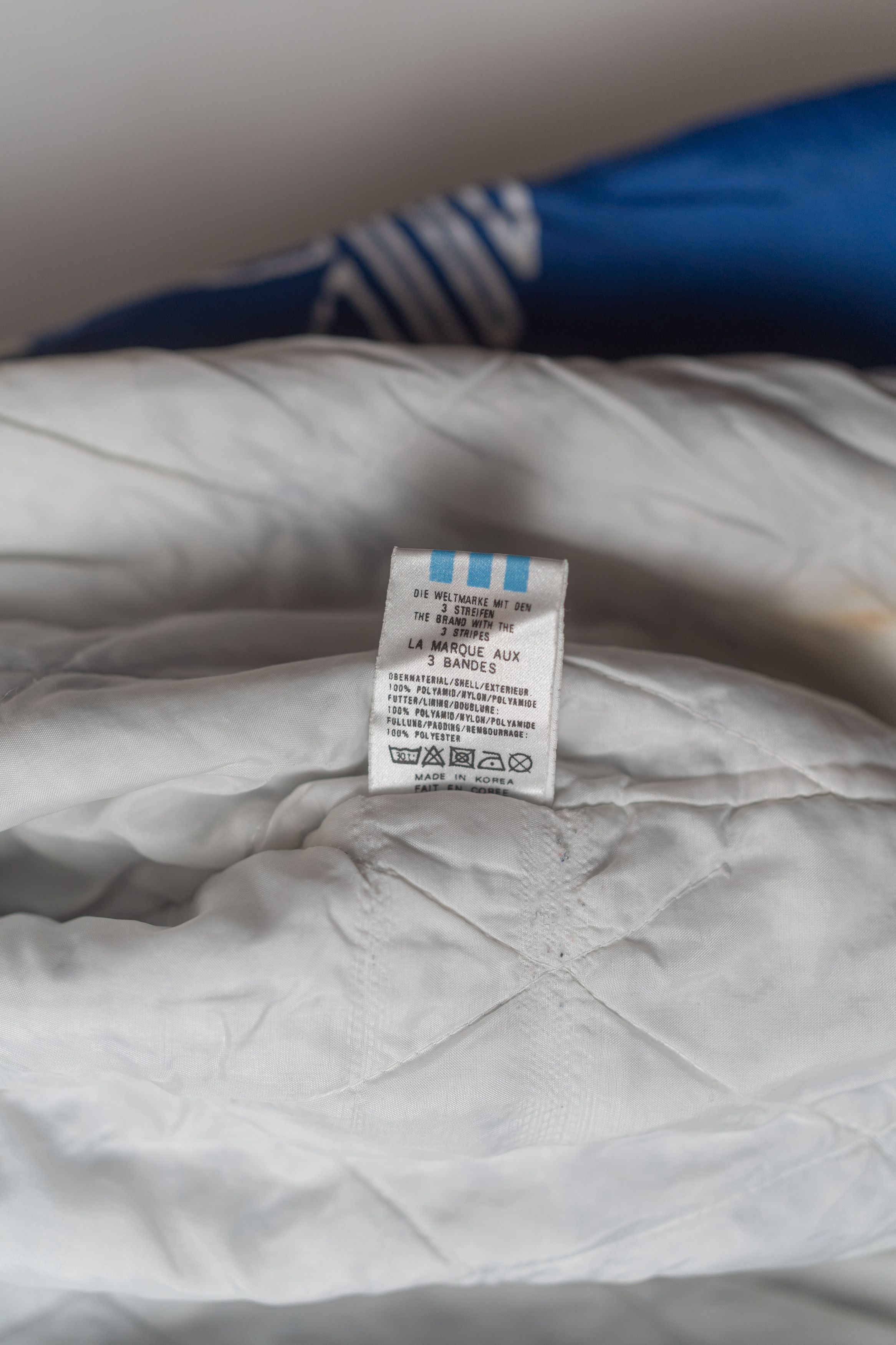 Adidas × Vintage Vintage 80s Adidas Windbreaker Puffer Jacket Size US XL / EU 56 / 4 - 9 Thumbnail