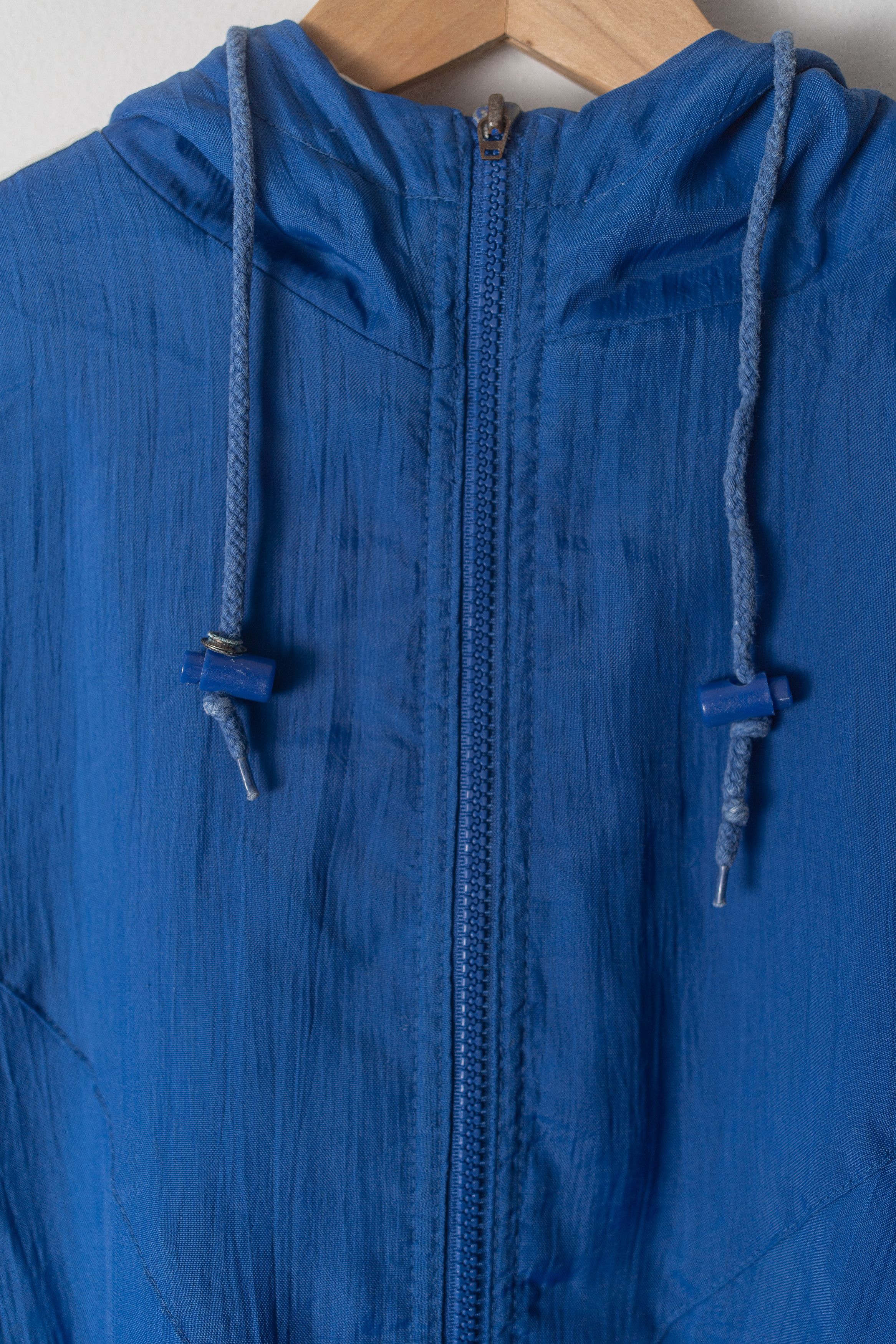 Adidas × Vintage Vintage 80s Adidas Windbreaker Puffer Jacket Size US XL / EU 56 / 4 - 2 Thumbnail