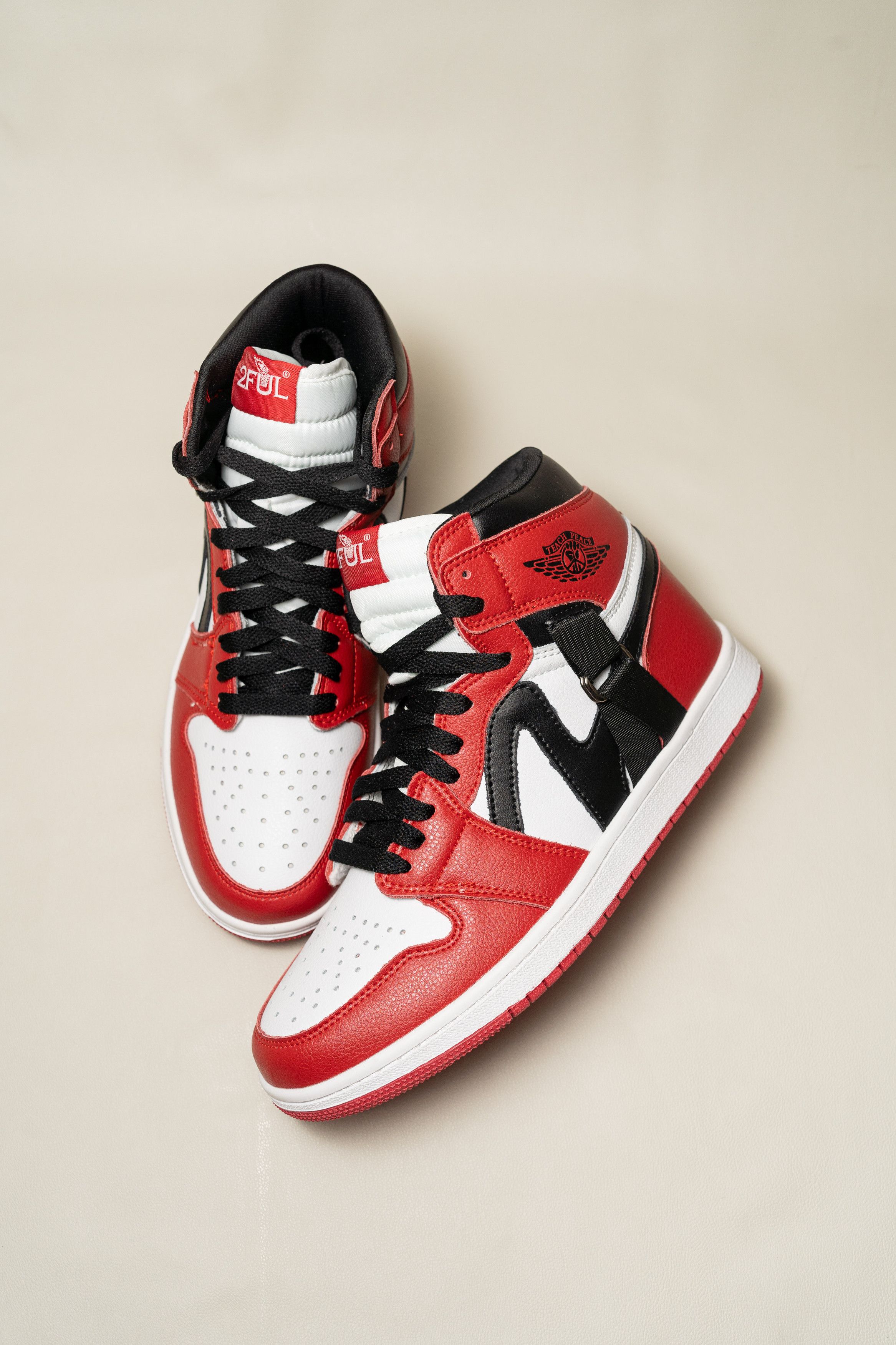 Other 2Ful Teach Peace Injury Strap Jordan 1 Size US 8 / EU 41 - 3 Thumbnail
