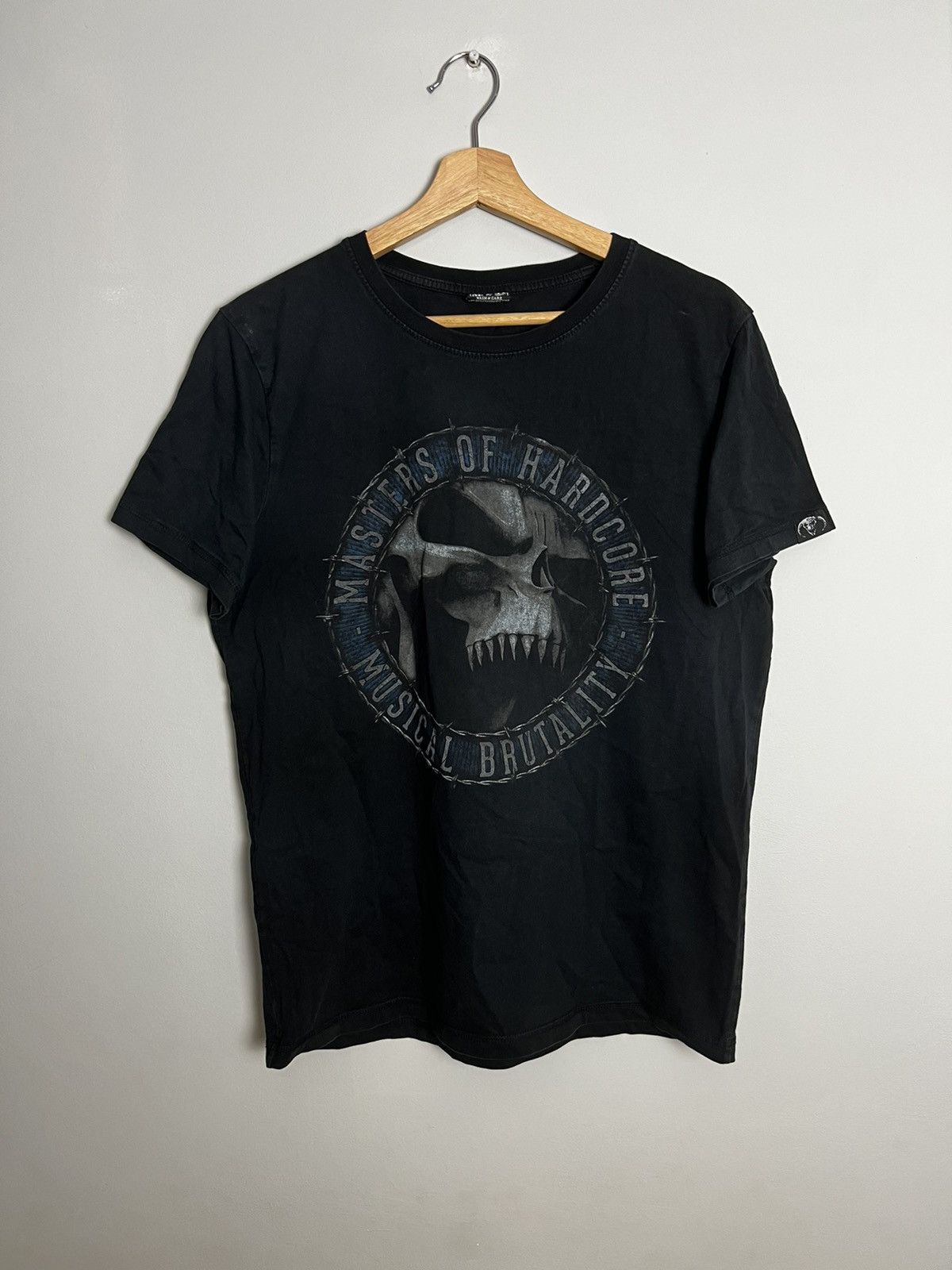 Band Tees Rare Vintage 00s Masters Of Hardcore Gabber Band Tshirt Size US M / EU 48-50 / 2 - 1 Thumbnail
