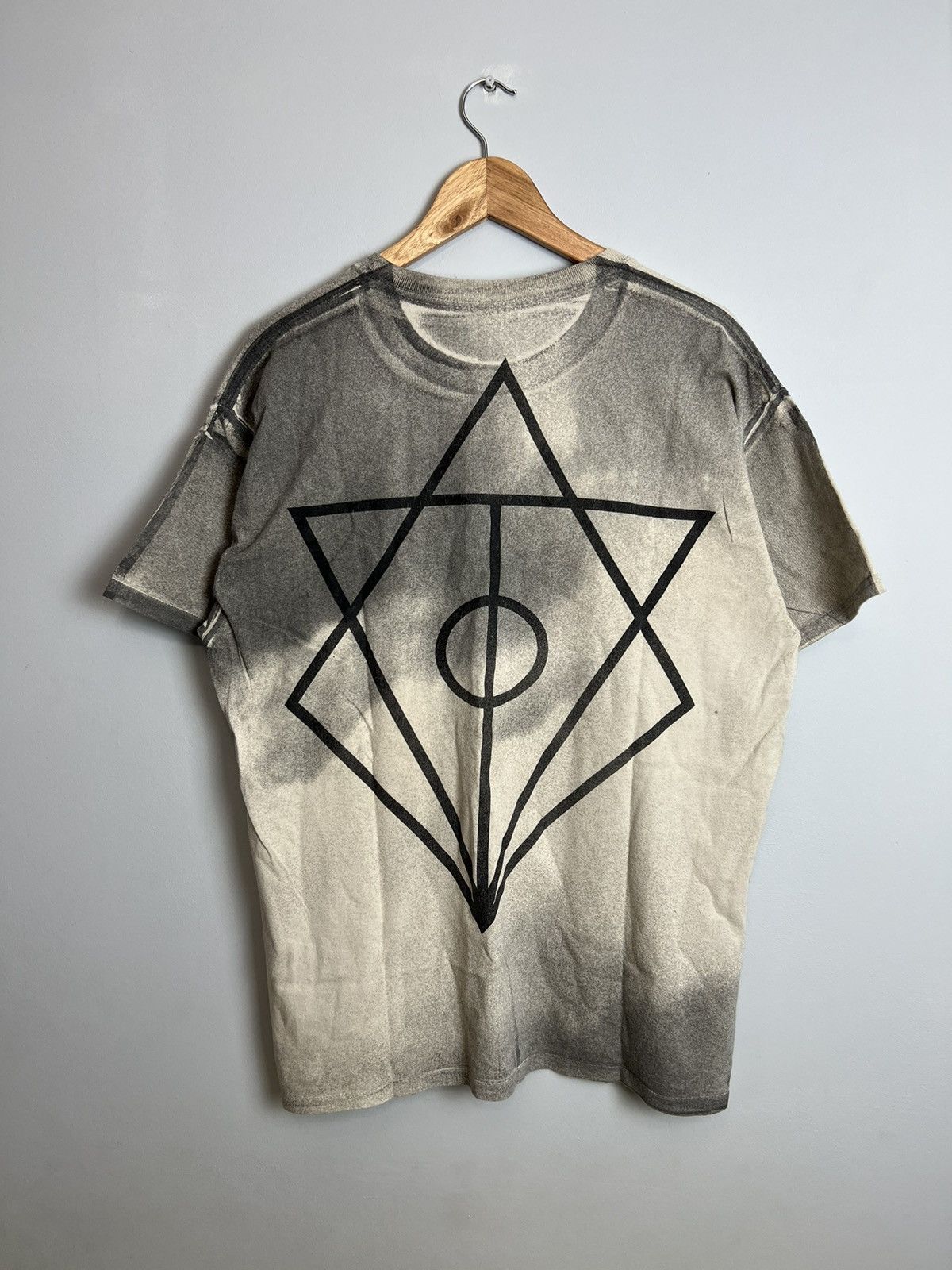 Band Tees Vintage 00s In Flames All Over Print Metal Rock Band T Shirt Size US L / EU 52-54 / 3 - 2 Thumbnail