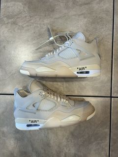 Size 6.5 W / 5 Men - Jordan 4 SP x Off-White Mid Sail WMNS Virgil Abloh  194272184817