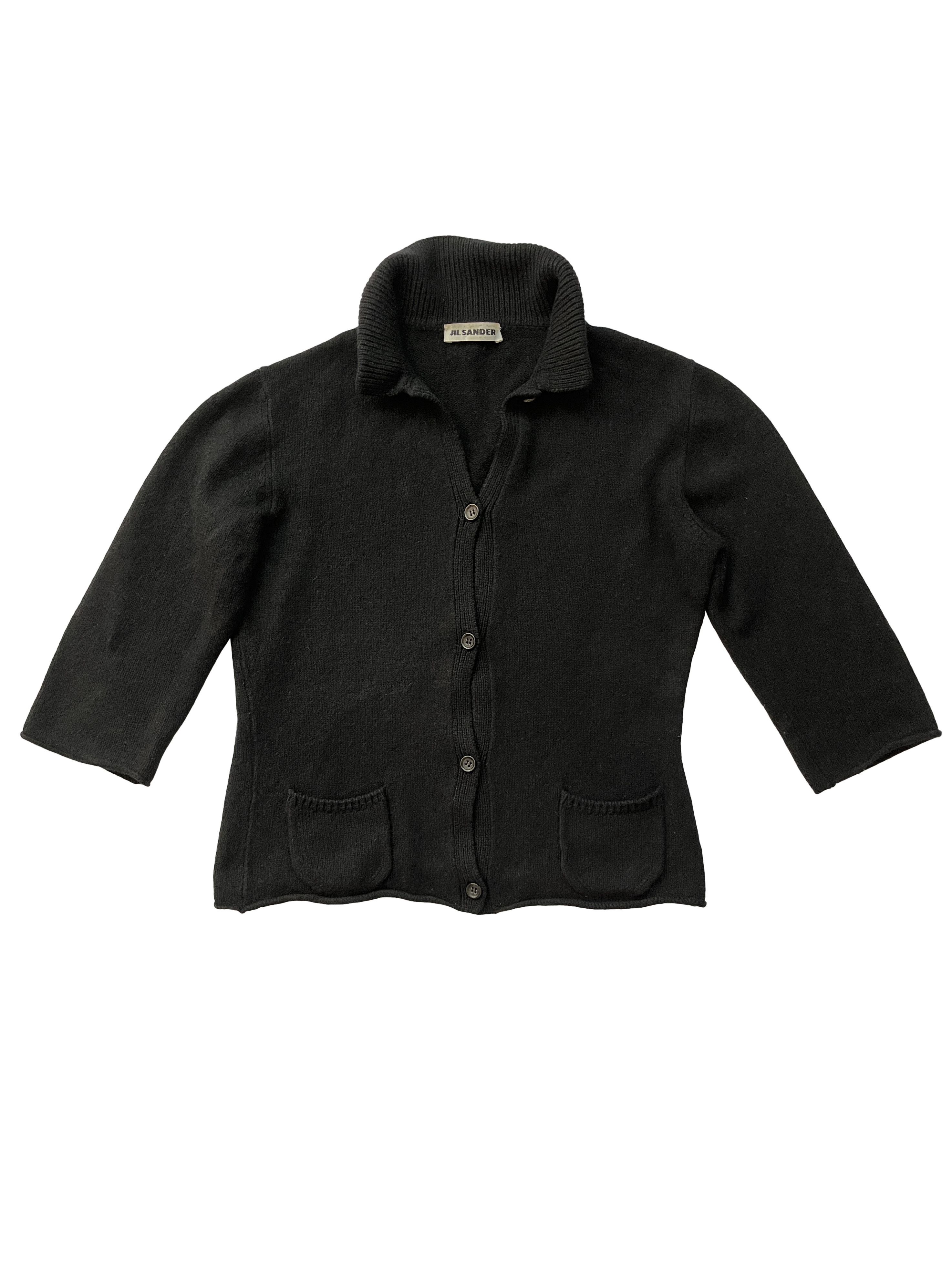 Jil Sander ⚡️QUICK SALE⚡️2001-04 Jil Sander Cashmere Knit Cardigan Size M / US 6-8 / IT 42-44 - 1 Thumbnail