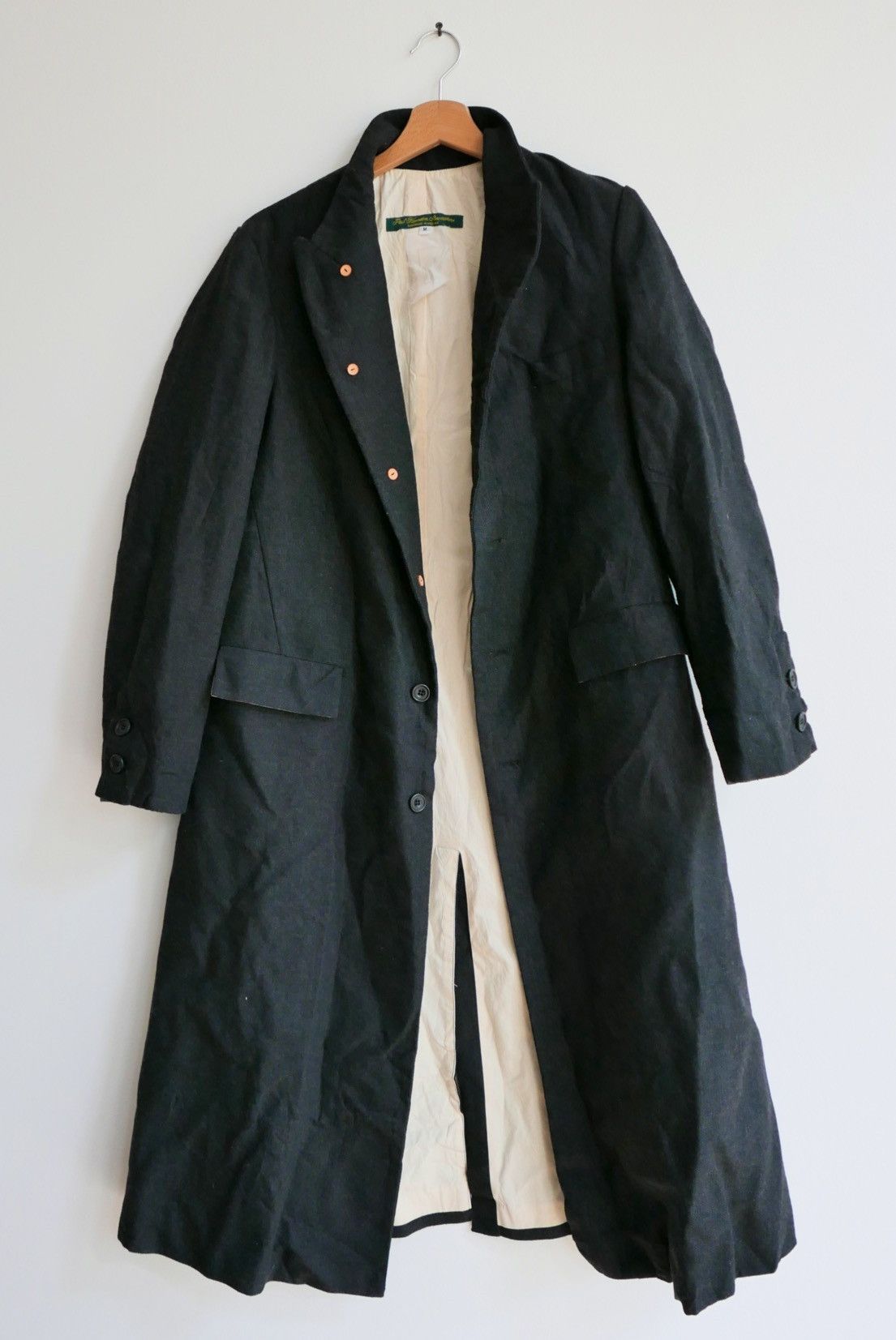 Paul Harnden Shoemakers Paul Harnden Long Mac Coat Grey | Grailed