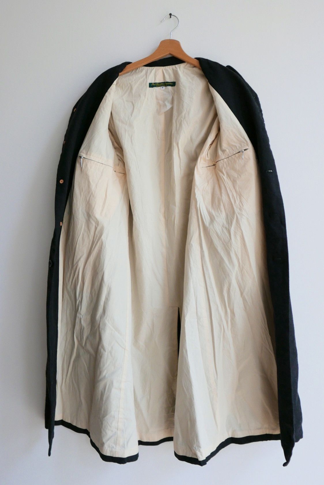 Paul Harnden Shoemakers Long Coat Linen / Wool Size US M / EU 48-50 / 2 - 3 Thumbnail