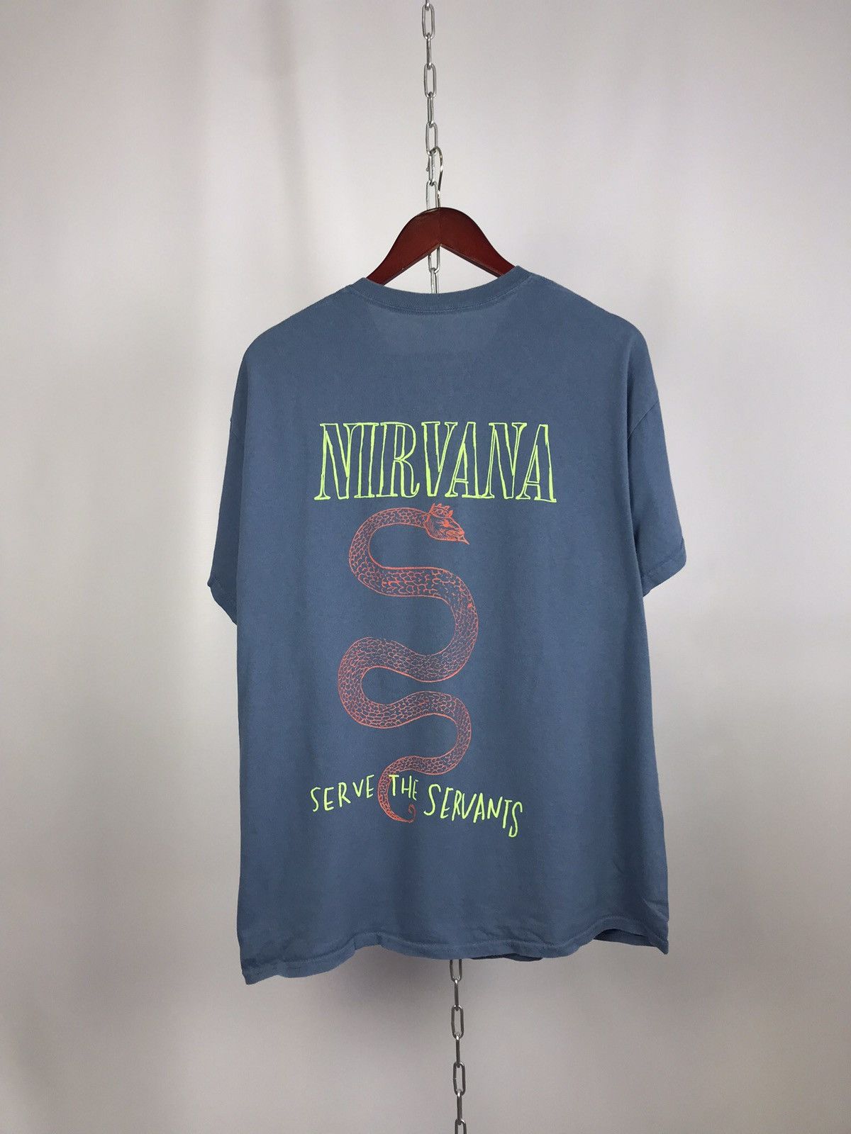 Nirvana Nirvana Snape Serve the Servants vintage rock band tee Size US L / EU 52-54 / 3 - 4 Thumbnail