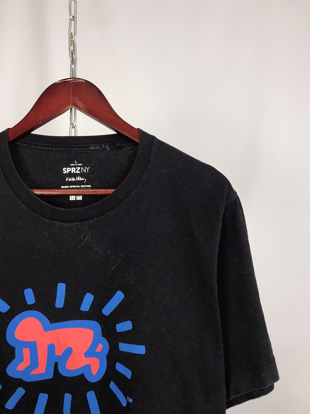 Designer × Keith Haring Keith Haring x SPRZNY designer streetwear tee Size US L / EU 52-54 / 3 - 2 Thumbnail