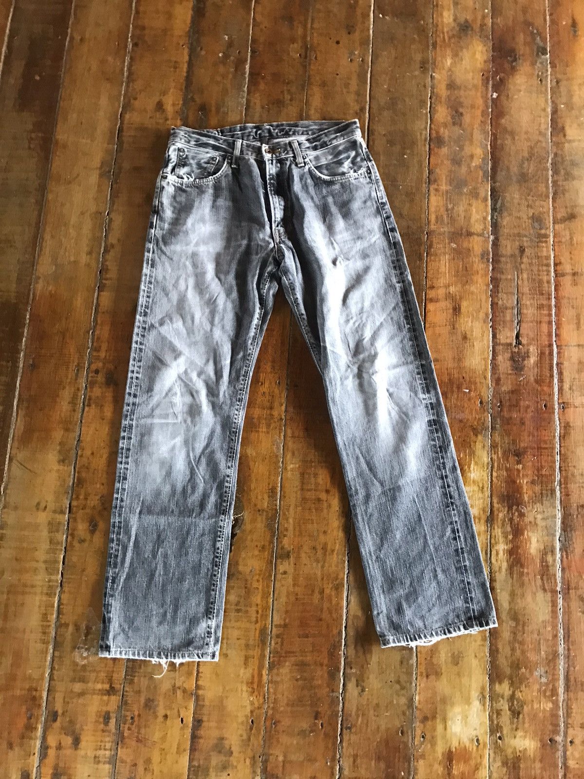 Edwin × Japanese Brand Edwin 505ZX Black Japanese Denim Jeans Size US 32 / EU 48 - 1 Thumbnail