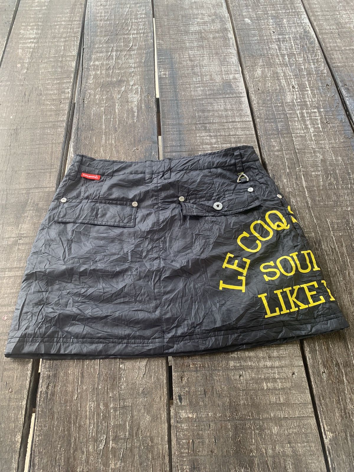 Le Coq Sportif × Vintage Le coq sportif mini skirt Size 30" / US 8 / IT 44 - 4 Thumbnail