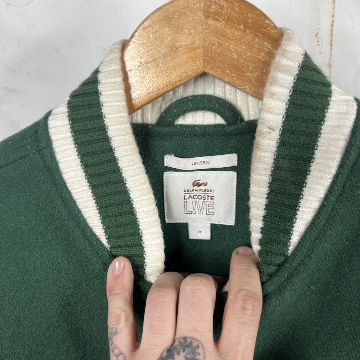 Lacoste Golf Varsity Jacket