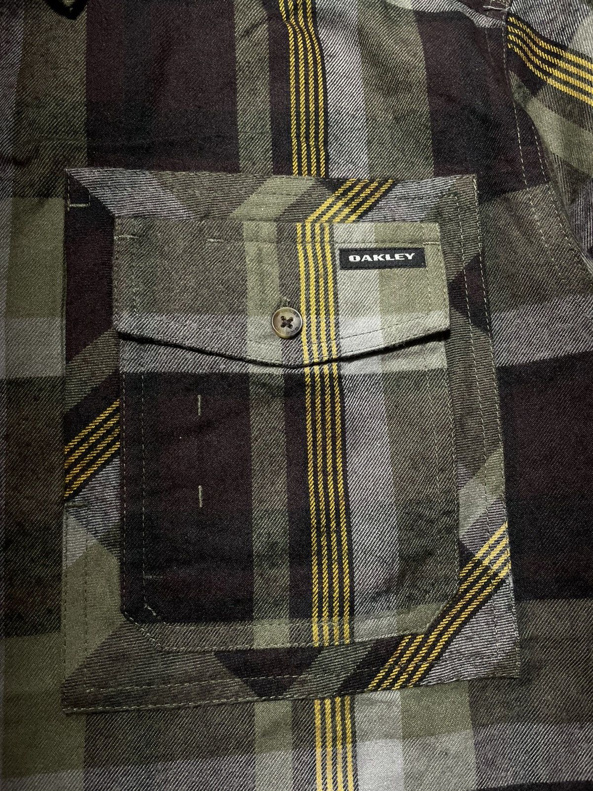 Oakley Oakley Flannel Plaid Shirt Size US XL / EU 56 / 4 - 4 Thumbnail