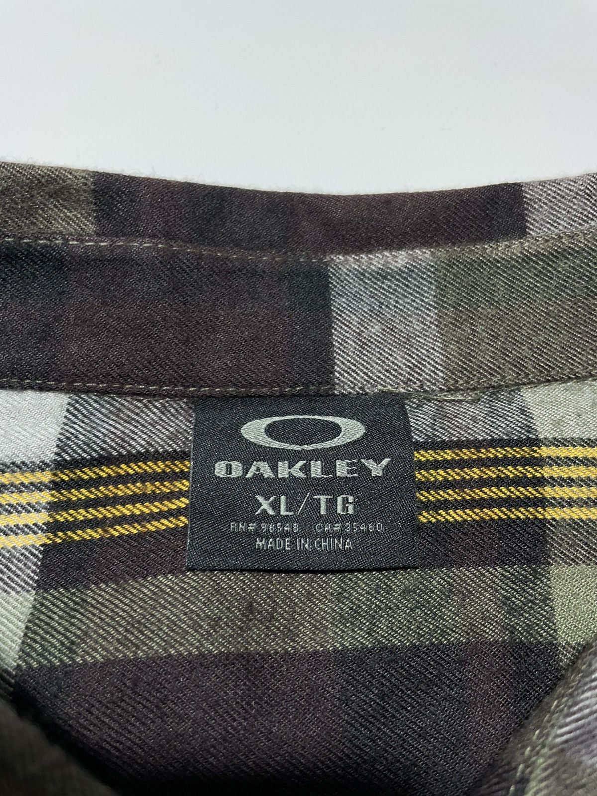 Oakley Oakley Flannel Plaid Shirt Size US XL / EU 56 / 4 - 15 Thumbnail