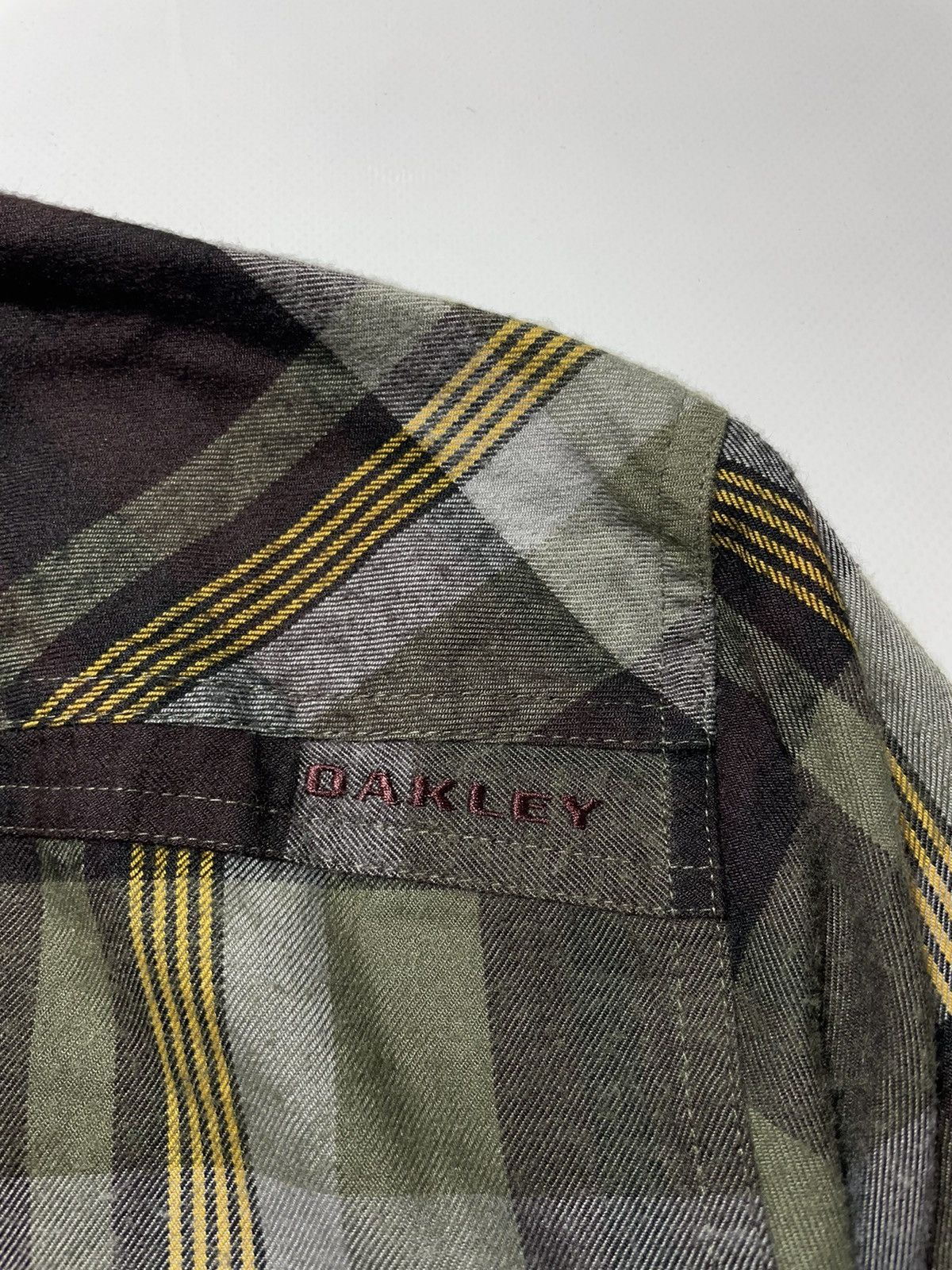 Oakley Oakley Flannel Plaid Shirt Size US XL / EU 56 / 4 - 9 Thumbnail