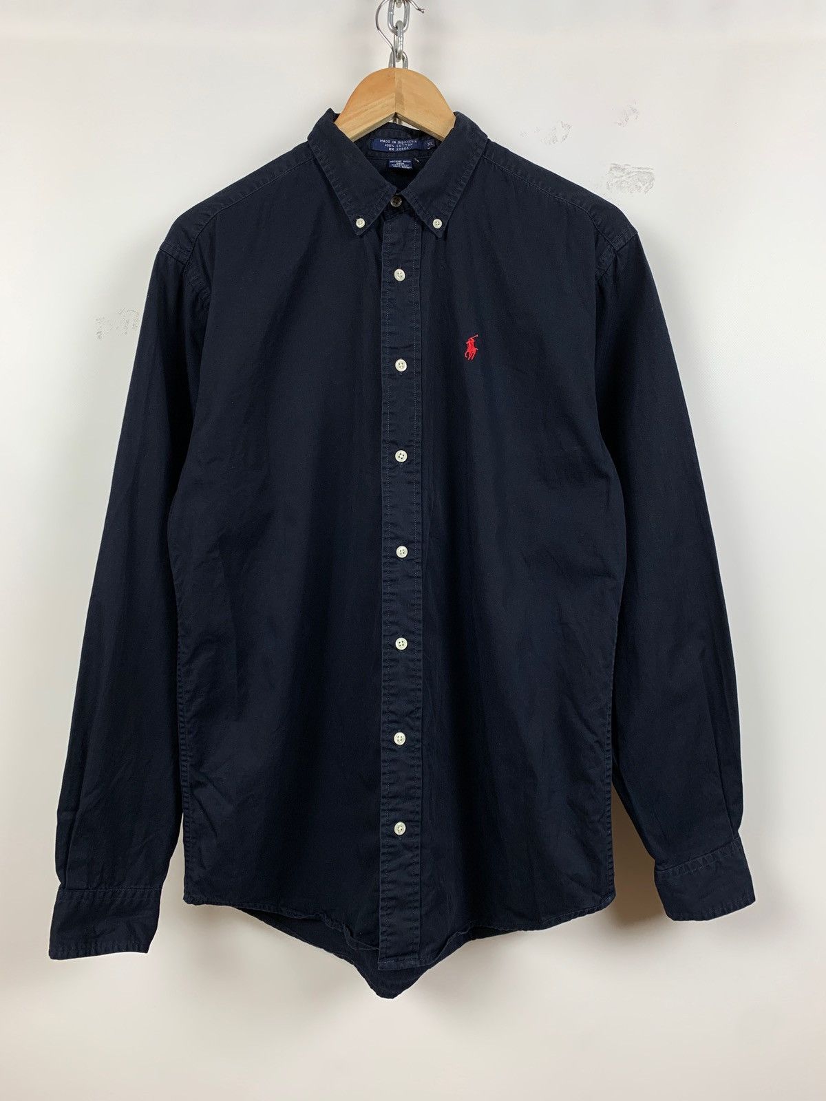 Polo Ralph Lauren 90s Vintage Polo Ralph Lauren Long Sleeve Button Up Shirt Size US XL / EU 56 / 4 - 1 Thumbnail