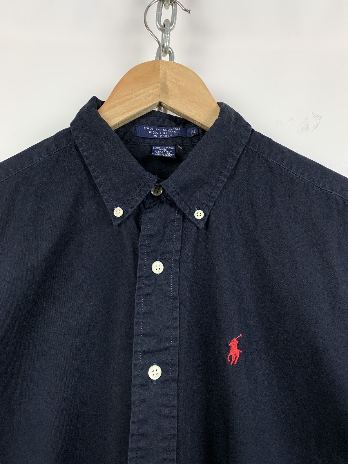 Polo Ralph Lauren 90s Vintage Polo Ralph Lauren Long Sleeve Button Up Shirt Size US XL / EU 56 / 4 - 6 Thumbnail
