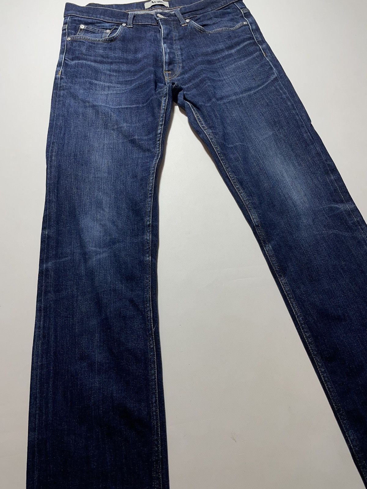 Acne Studios Acne Studios Roc Soft Raw Jeans Pants Size US 34 / EU 50 - 3 Thumbnail
