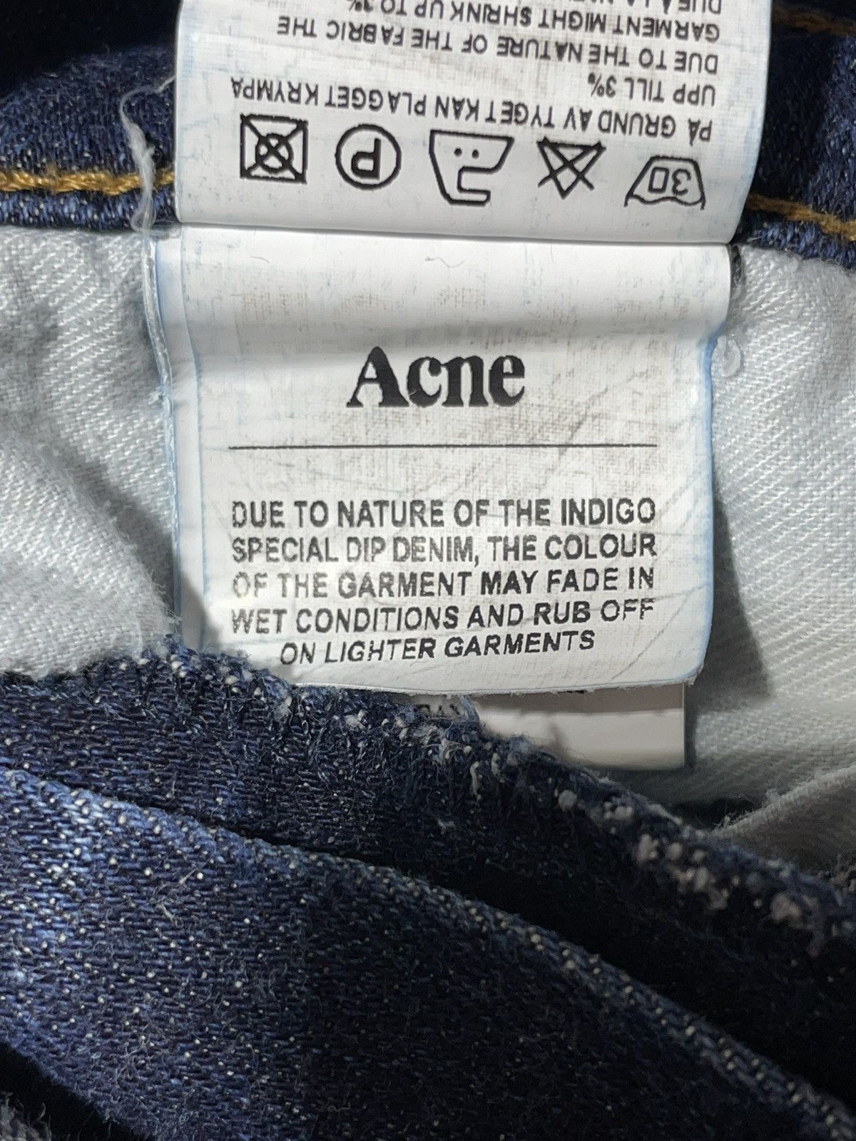 Acne Studios Acne Studios Roc Soft Raw Jeans Pants Size US 34 / EU 50 - 17 Thumbnail