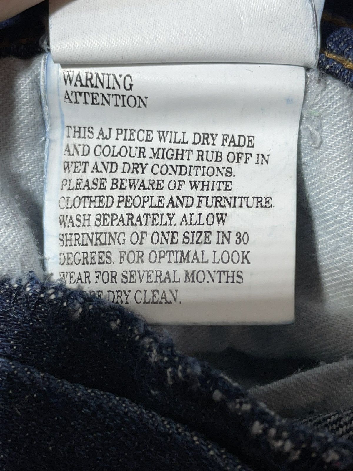 Acne Studios Acne Studios Roc Soft Raw Jeans Pants Size US 34 / EU 50 - 19 Thumbnail