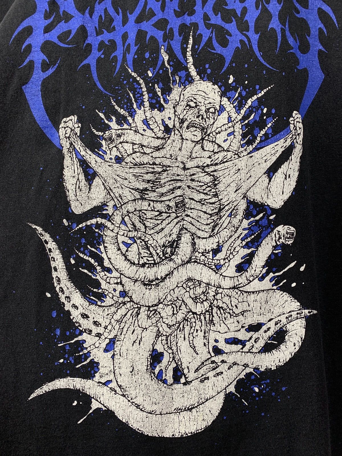 Band Tees Vintage Parasitic Extirpation Crazy Graphic Metal Tee Size US XL / EU 56 / 4 - 6 Thumbnail