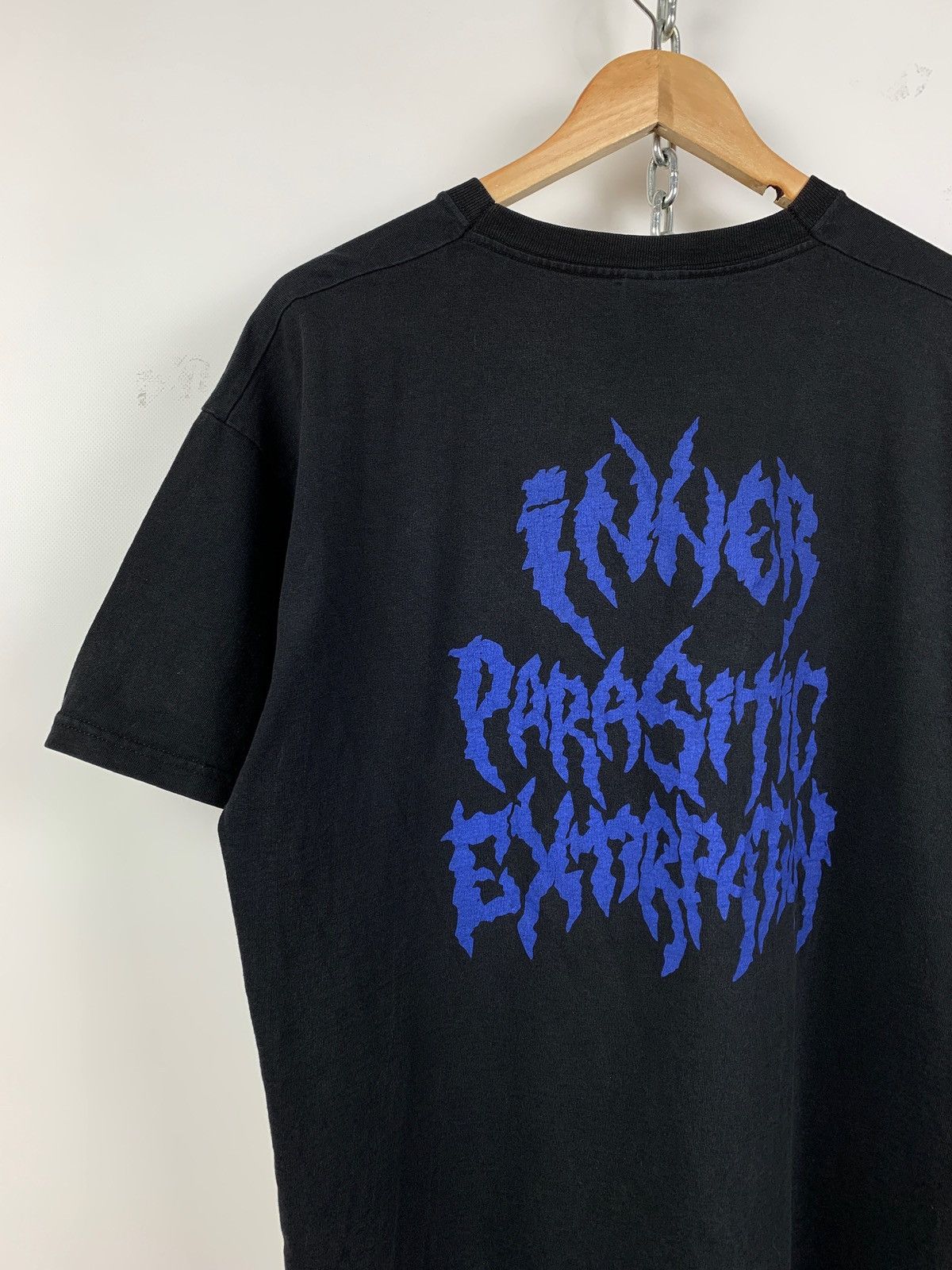 Band Tees Vintage Parasitic Extirpation Crazy Graphic Metal Tee Size US XL / EU 56 / 4 - 8 Thumbnail