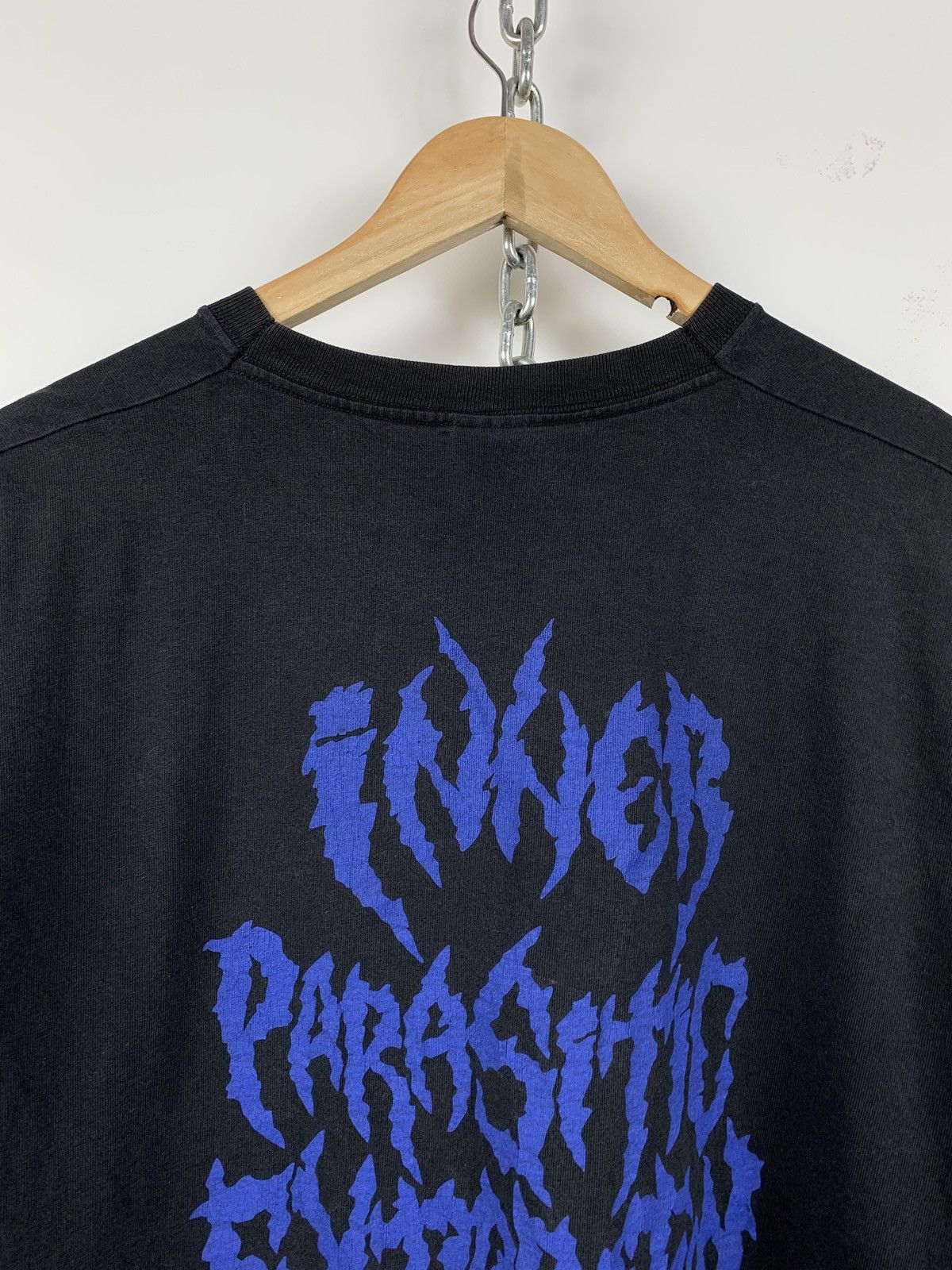 Band Tees Vintage Parasitic Extirpation Crazy Graphic Metal Tee Size US XL / EU 56 / 4 - 10 Thumbnail