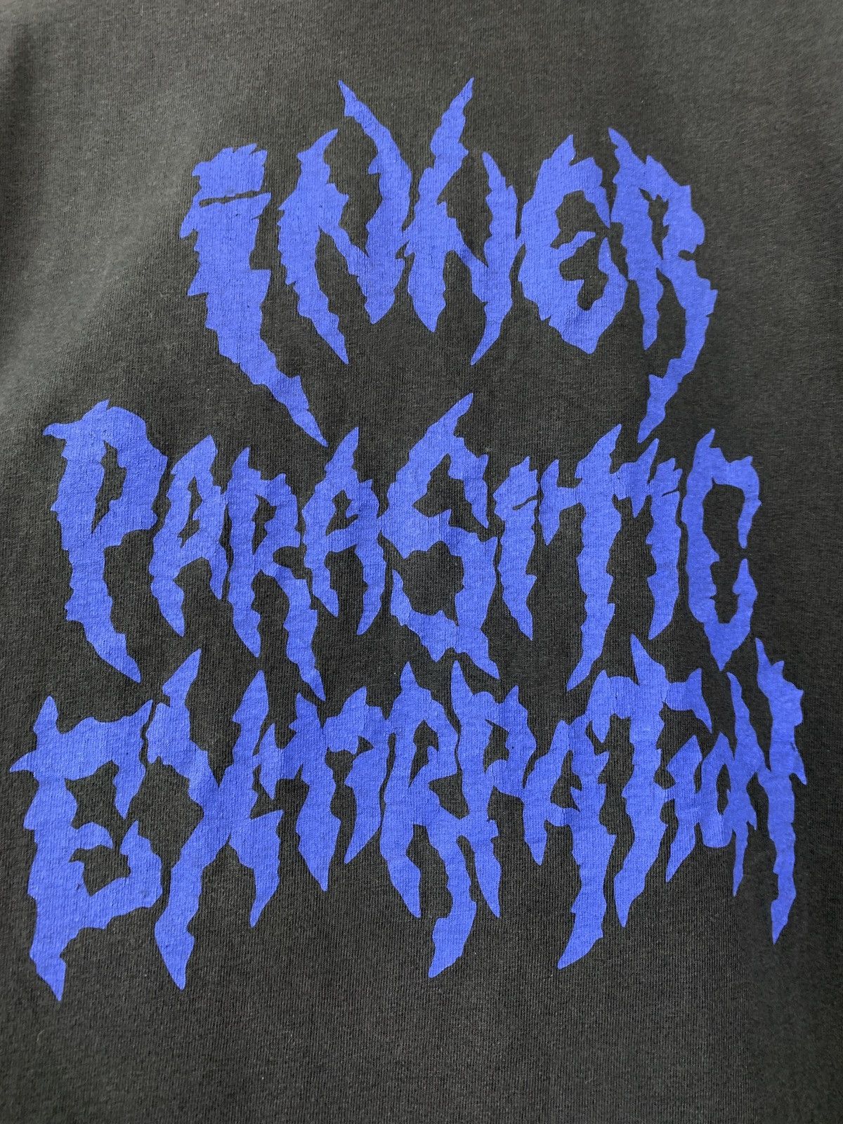 Band Tees Vintage Parasitic Extirpation Crazy Graphic Metal Tee Size US XL / EU 56 / 4 - 11 Thumbnail