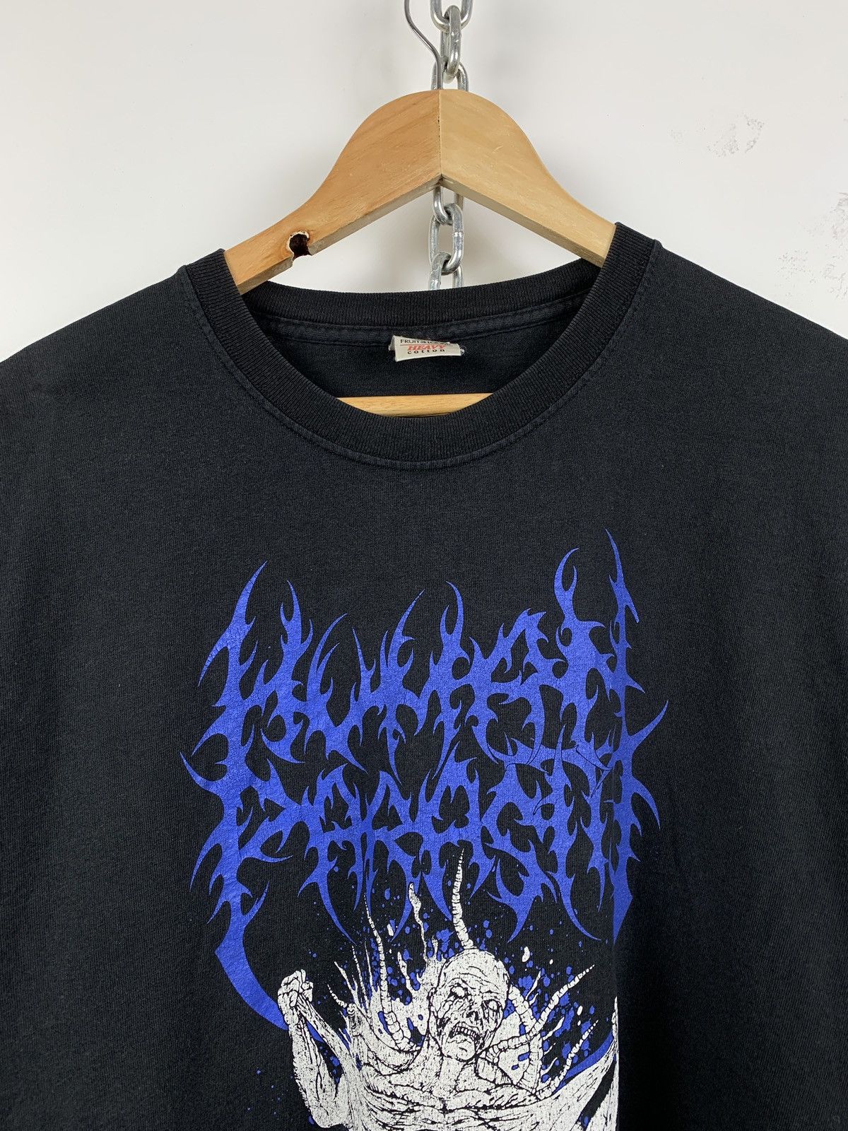 Band Tees Vintage Parasitic Extirpation Crazy Graphic Metal Tee Size US XL / EU 56 / 4 - 5 Thumbnail
