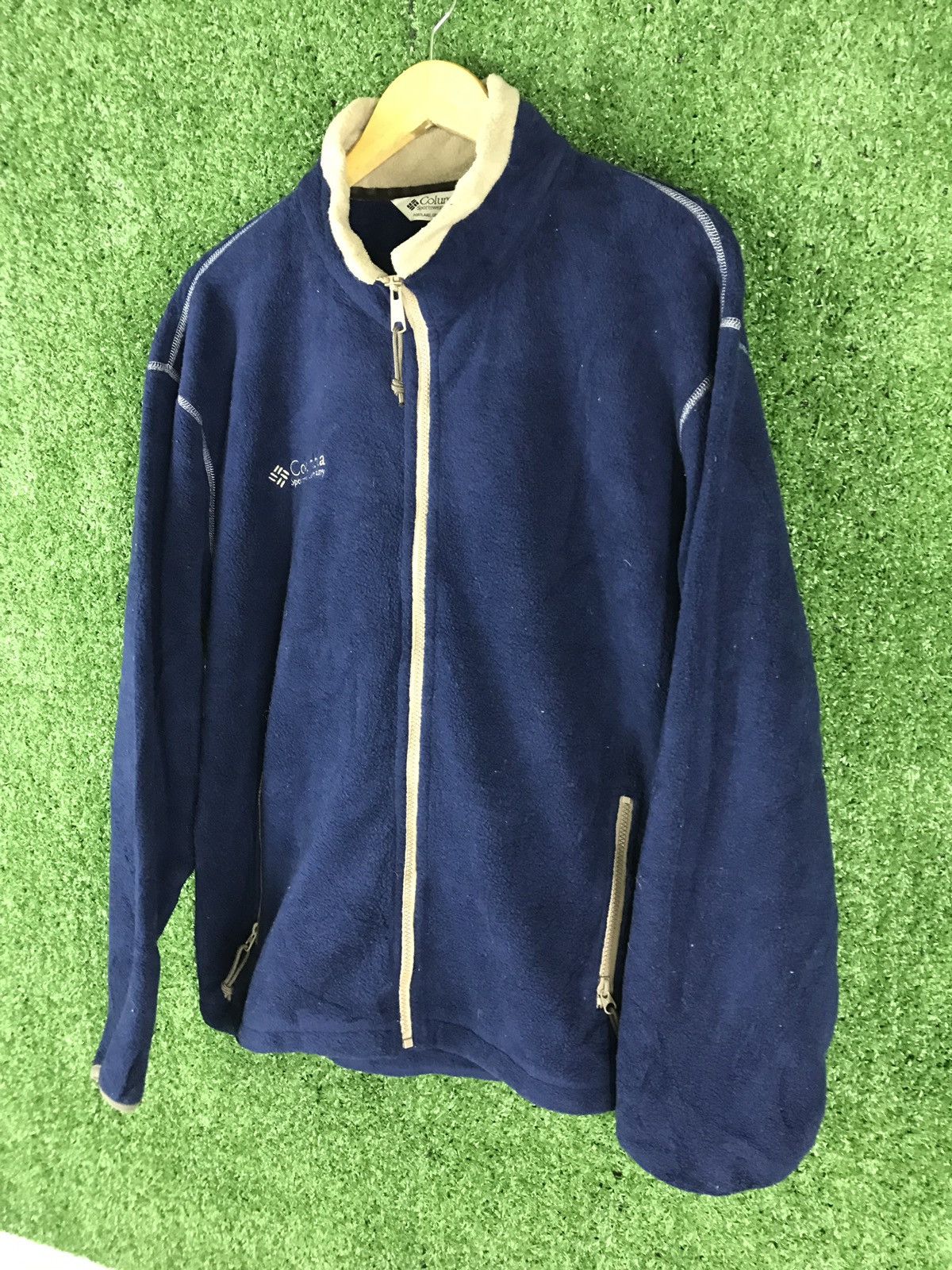 Columbia Vtg 90s columbia fleece zip jacket made in usa Size US L / EU 52-54 / 3 - 4 Thumbnail