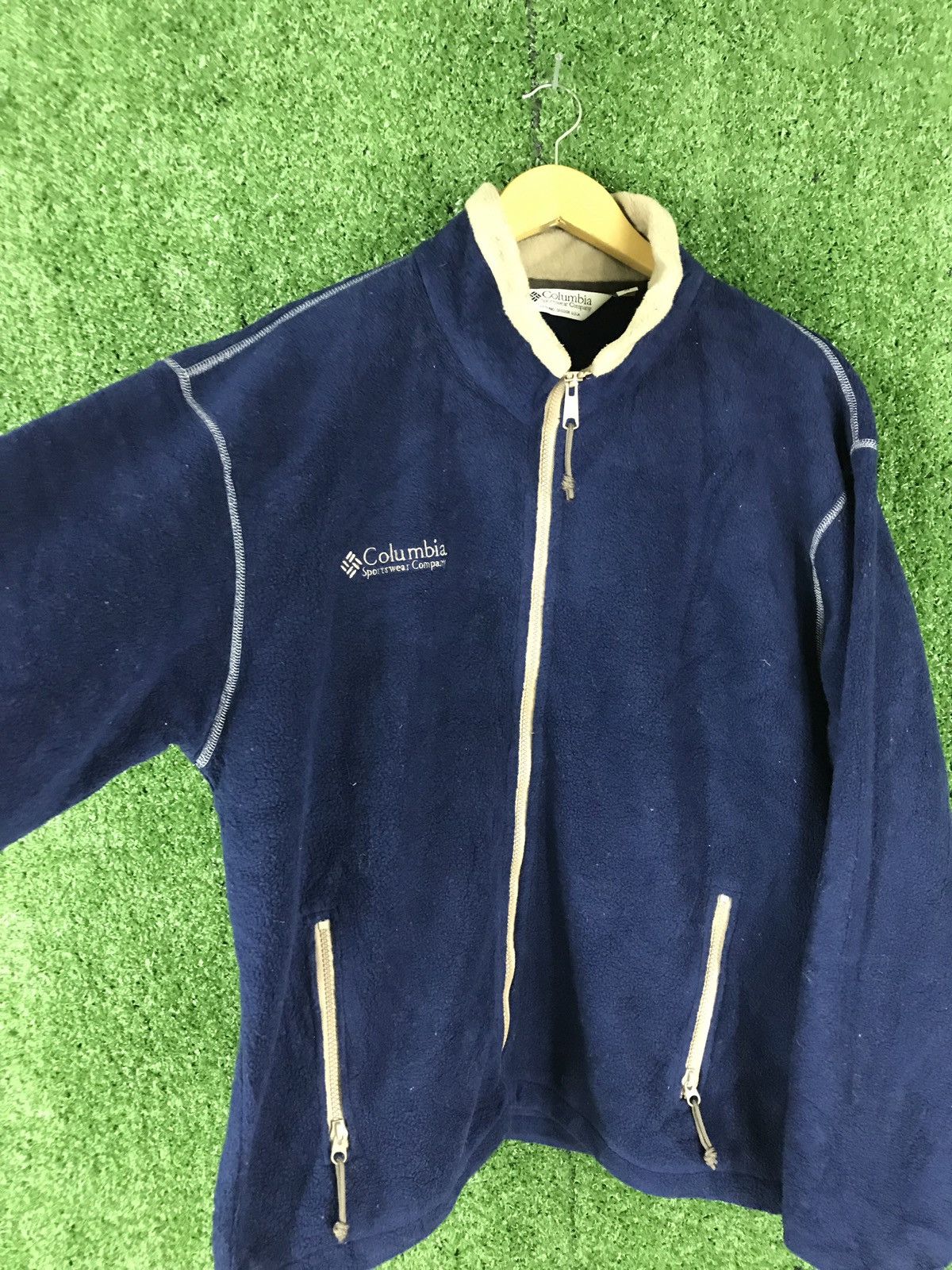Columbia Vtg 90s columbia fleece zip jacket made in usa Size US L / EU 52-54 / 3 - 5 Thumbnail