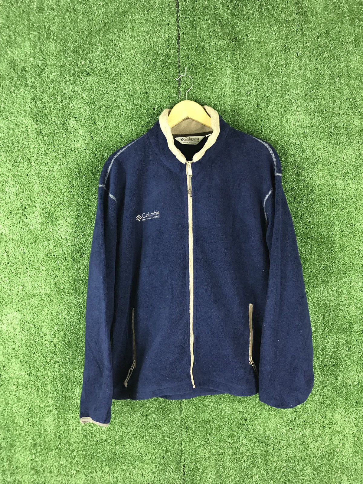 Columbia Vtg 90s columbia fleece zip jacket made in usa Size US L / EU 52-54 / 3 - 2 Thumbnail