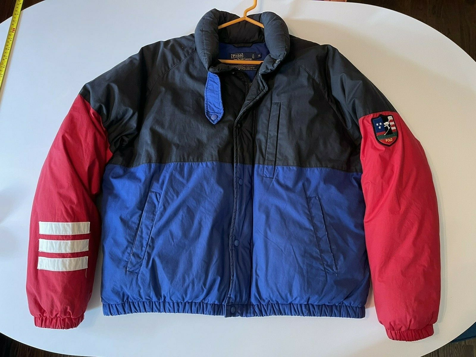 Vintage polo 2024 ski jacket