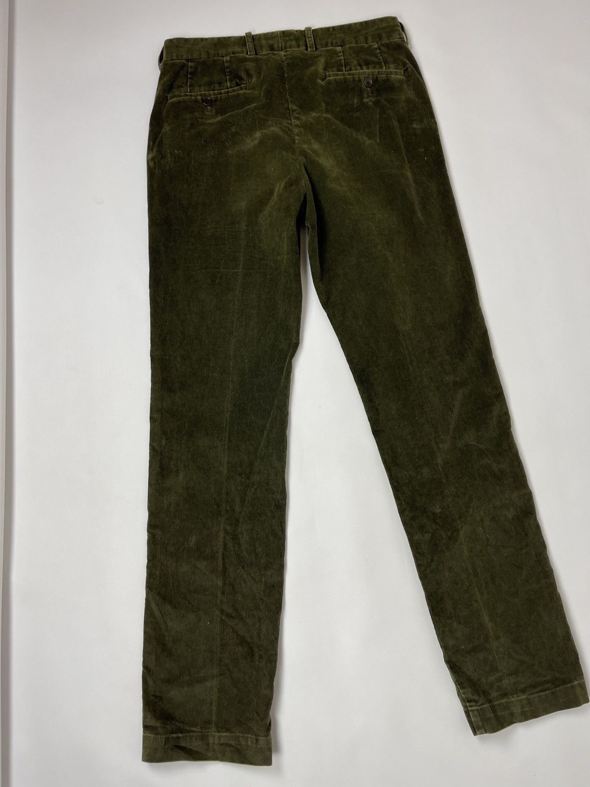 Hackett Hackett London Sanderson khaki corduroy velvet chino pants Size US 33 - 15 Thumbnail