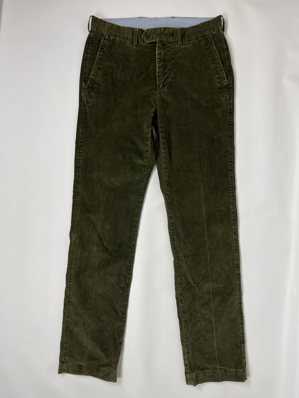 Hackett Hackett London Sanderson khaki corduroy velvet chino pants Size US 33 - 2 Thumbnail