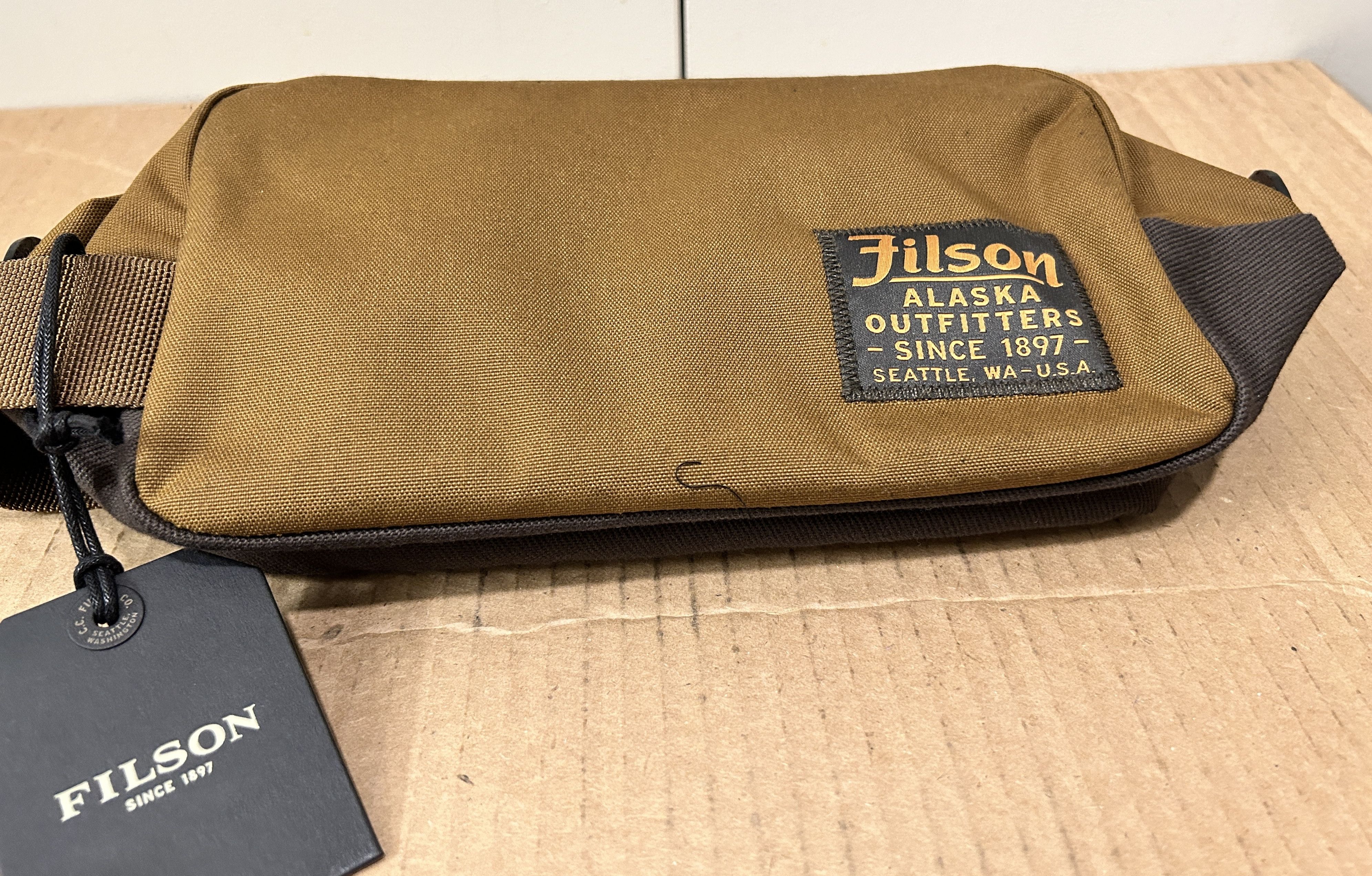 Filson Filson brown travel wash bag Size ONE SIZE - 1 Thumbnail