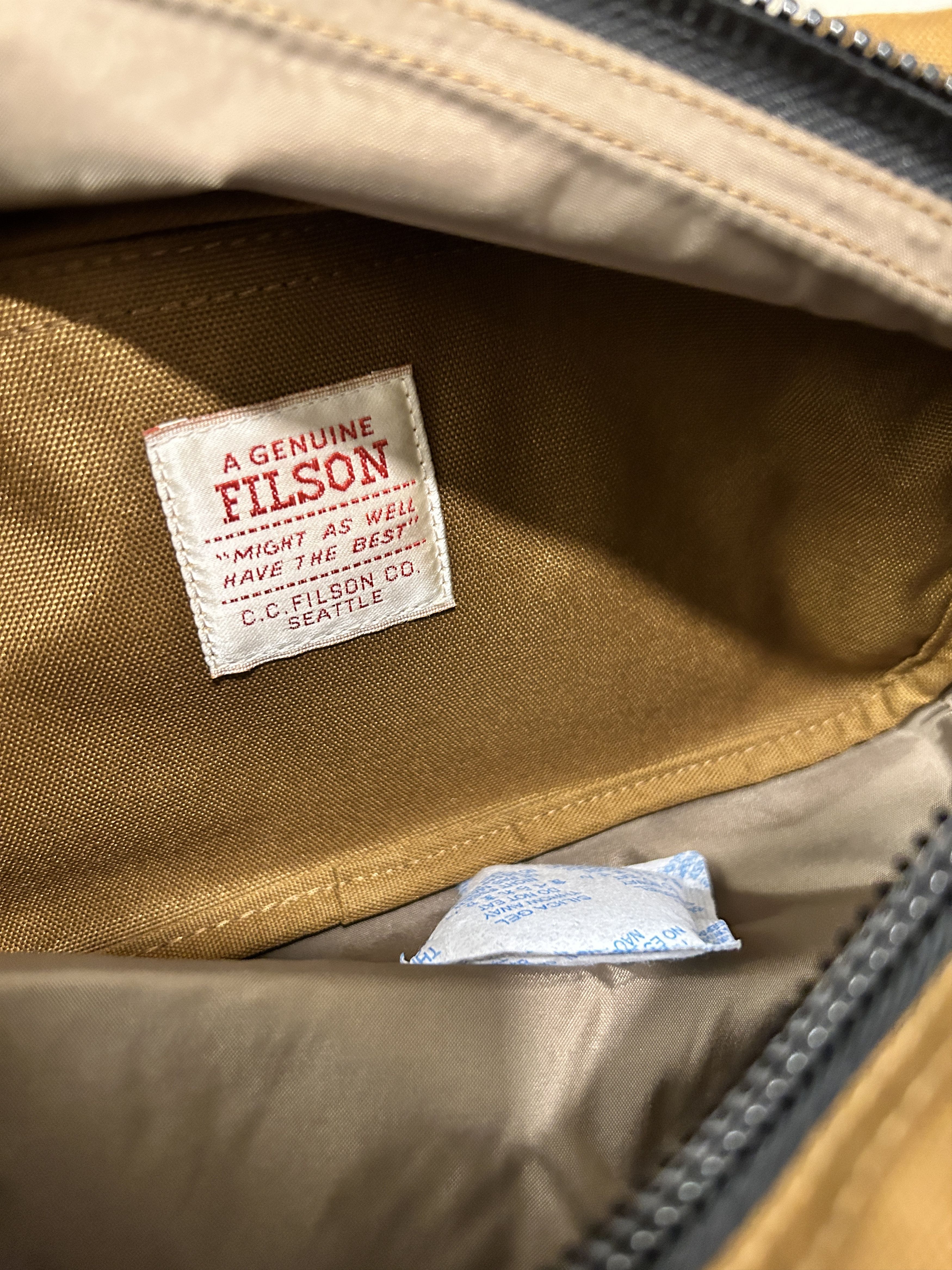 Filson Filson brown travel wash bag Size ONE SIZE - 4 Thumbnail