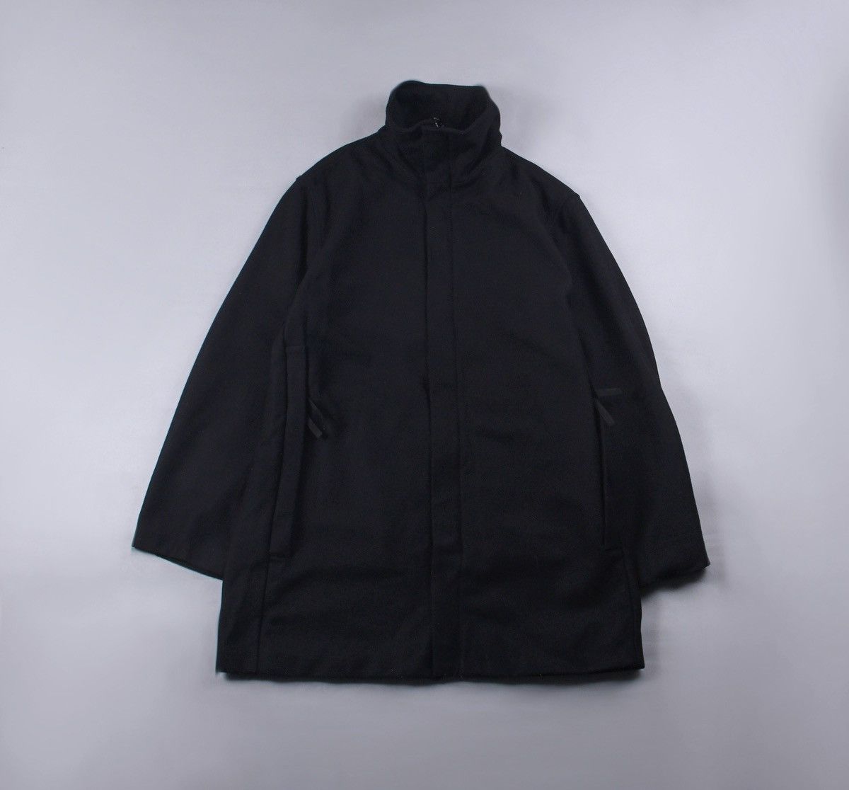 Vintage CP Company Vintage Wool Trench Coat Black Avant Garde M | Grailed