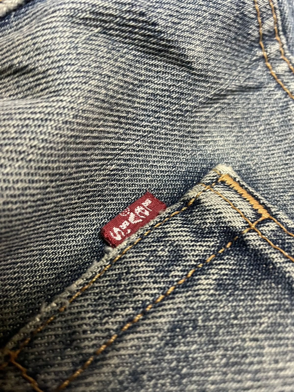Levi's × Vintage Vintage Levi’s 501 1997 Aging Faded Wash Denim Size US 34 / EU 50 - 14 Thumbnail