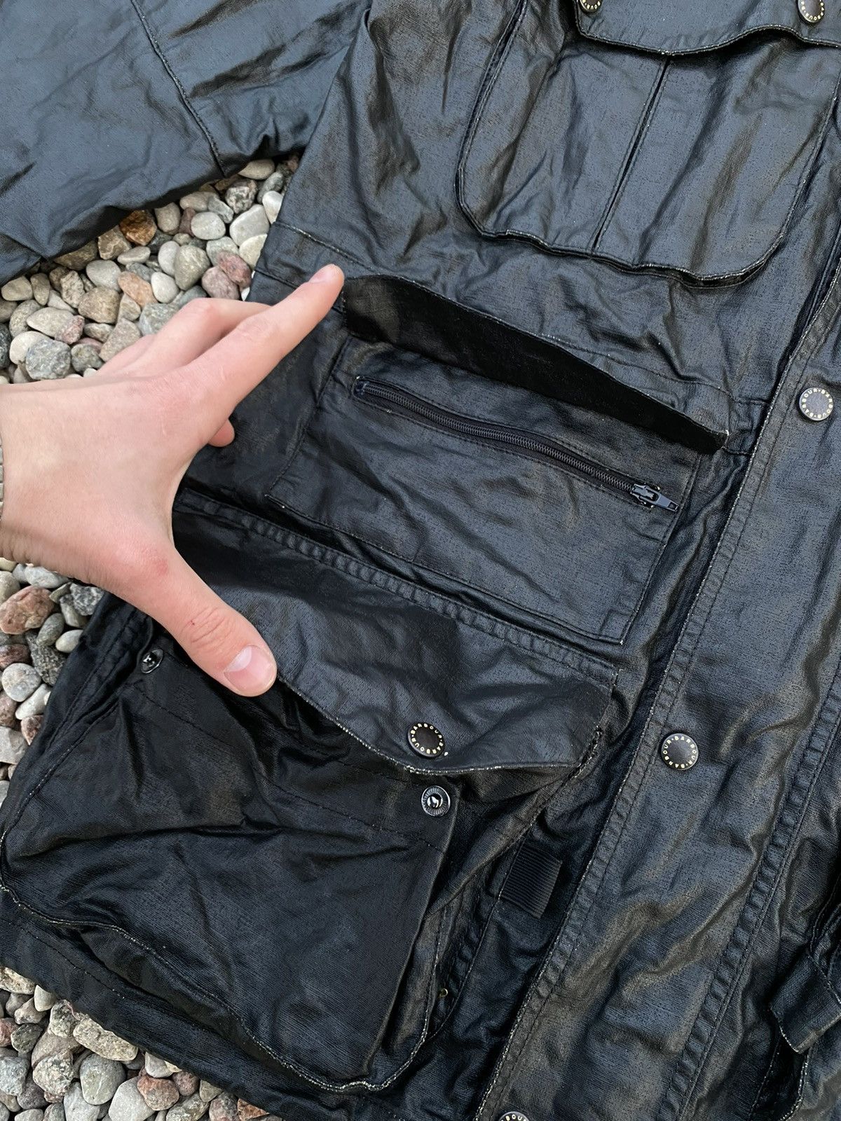 Barbour × Vintage Barbour vintage Duralinen dryfly jacket Size US L / EU 52-54 / 3 - 9 Thumbnail