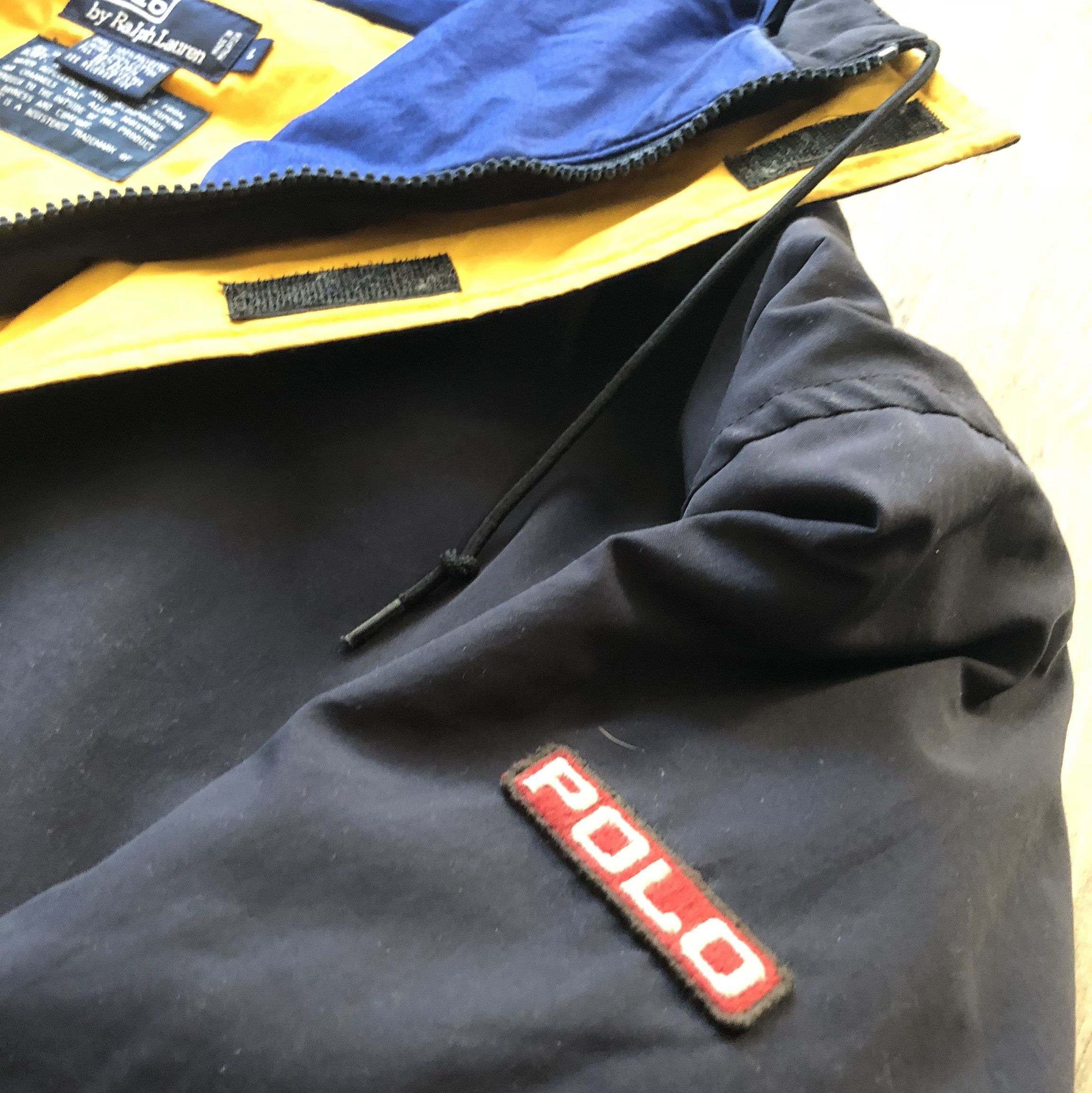Polo Ralph Lauren Vintage Polo Ralph Lauren Blue P Racing Pullover Large Size US L / EU 52-54 / 3 - 3 Thumbnail