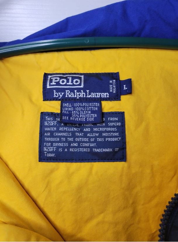 Polo Ralph Lauren Vintage Polo Ralph Lauren Blue P Racing Pullover Large Size US L / EU 52-54 / 3 - 5 Thumbnail